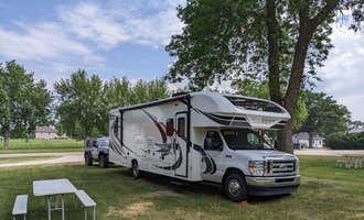 Camping near memoirs park: The Grotto of the Redemption RV Park, Whittemore, Iowa