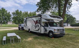 Richard &.'s photo of rv camping at The Grotto of the Redemption RV Park near Spencer, IA