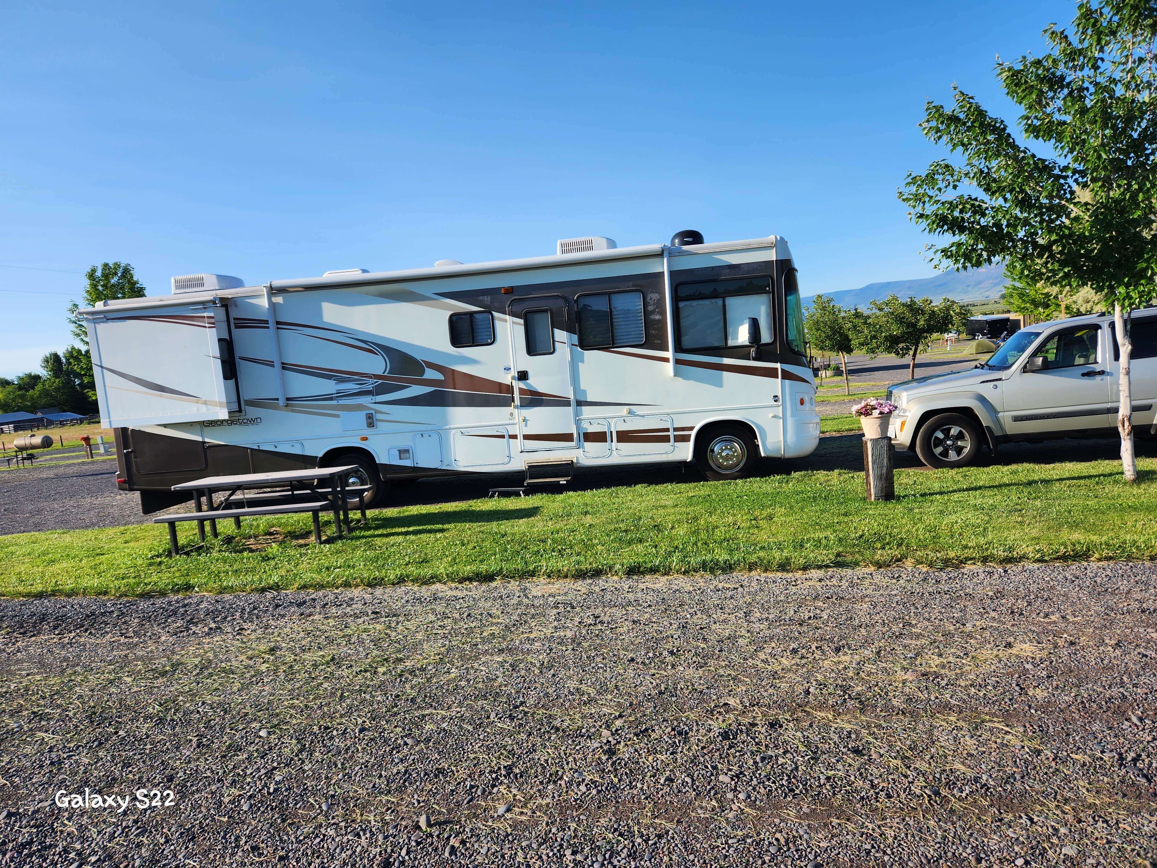 Camper-submitted photo at Ana Reservoir RV Park near Christmas Valley, OR