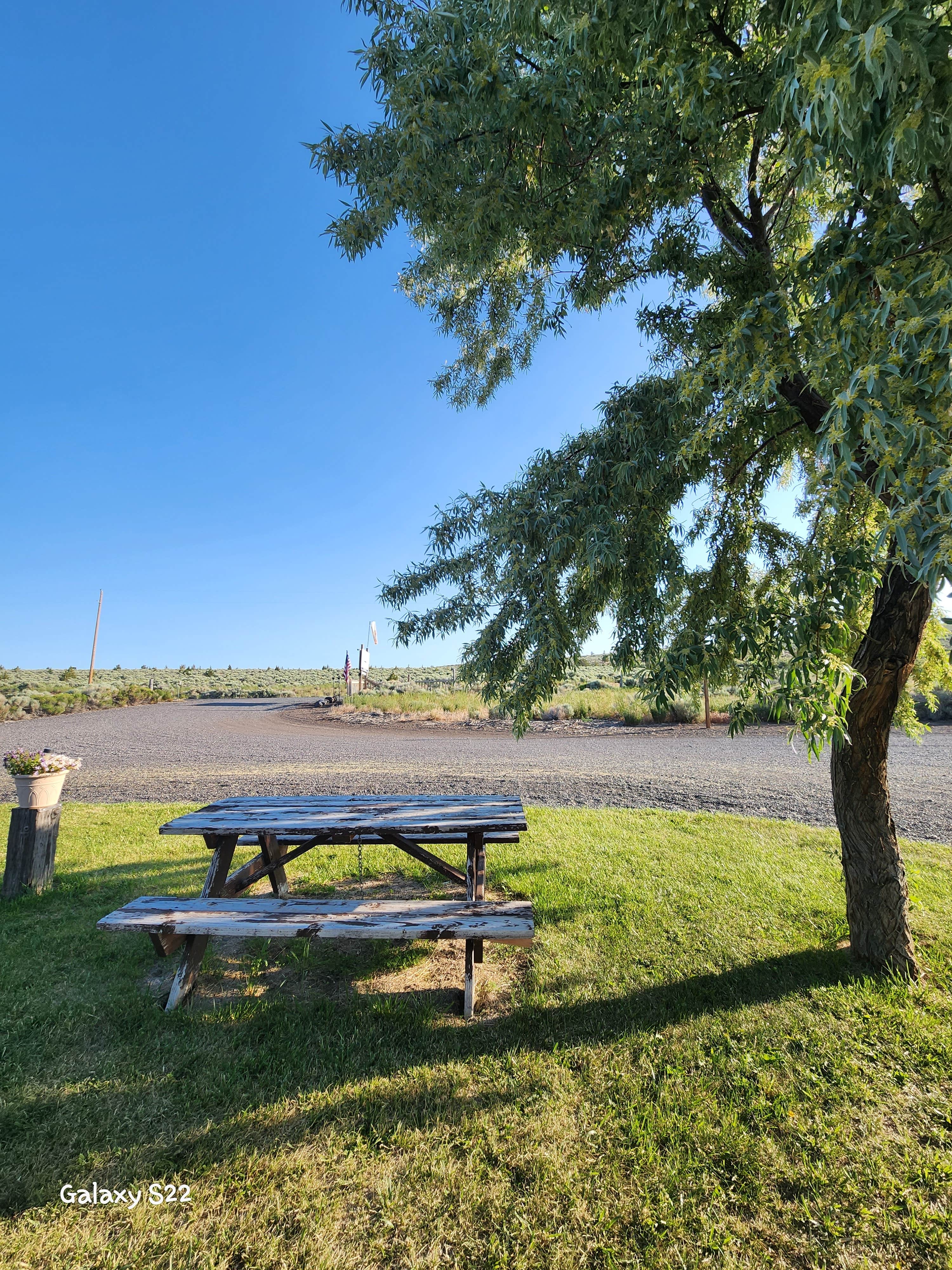 Camper-submitted photo at Ana Reservoir RV Park near Christmas Valley, OR