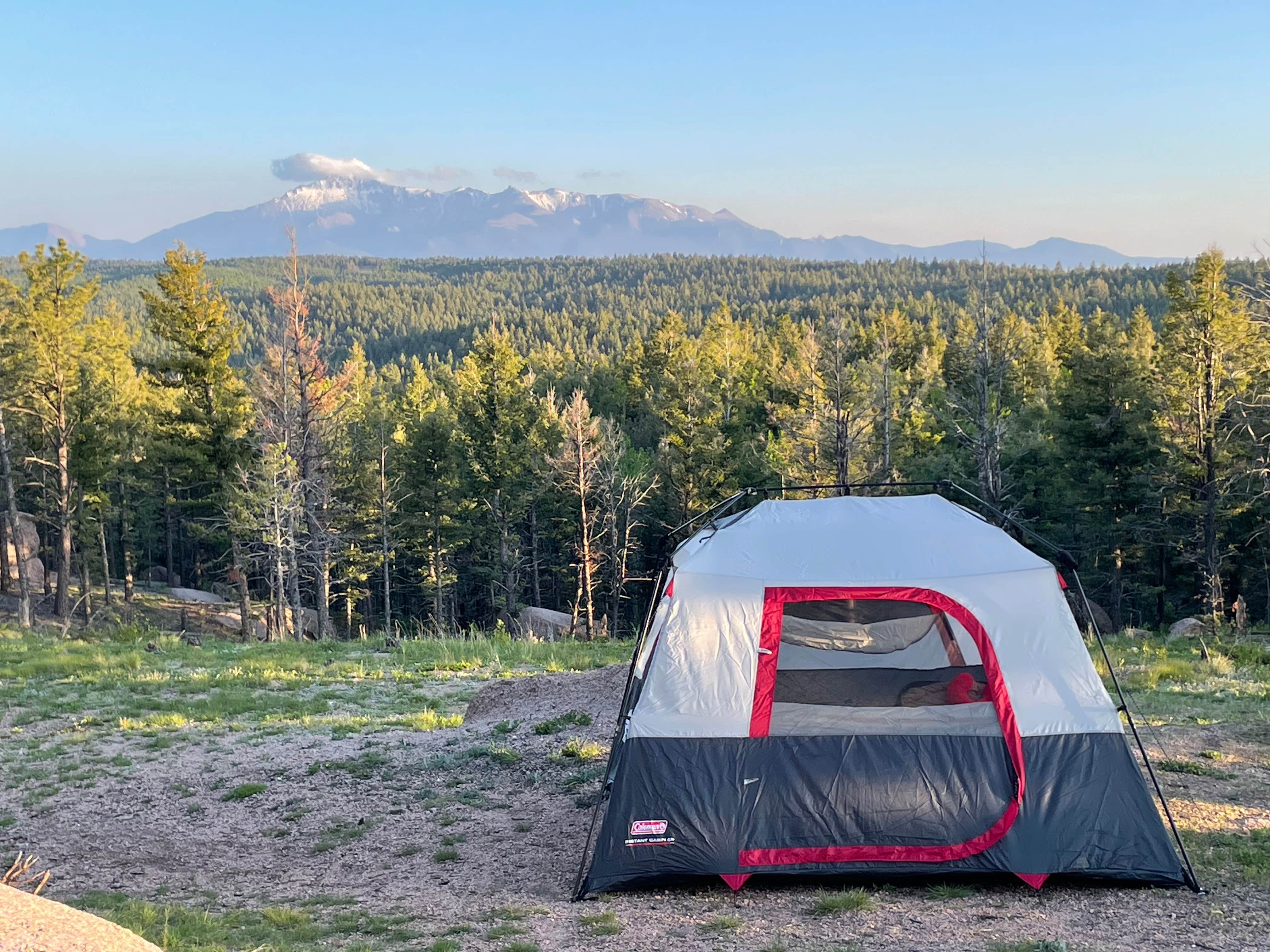 Camper submitted image from Ice Cave Rd Dispersed Site - Pike National Forest - 2