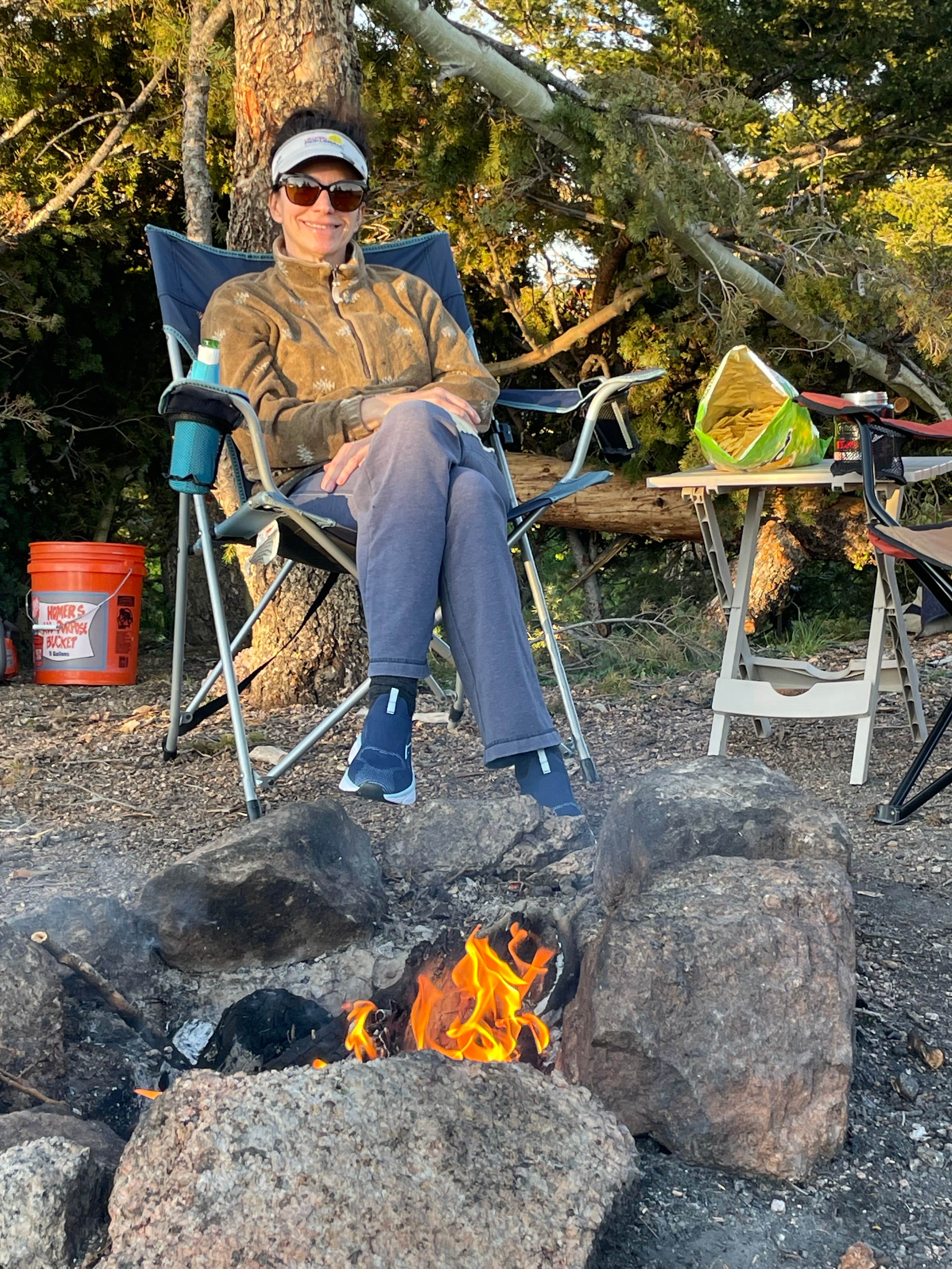 Camper-submitted photo at Ice Cave Rd Dispersed Site - Pike National Forest near Watkins, CO