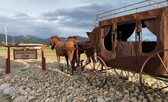 Logan's photo of camping with a horse at Winding River Resort in Colorado