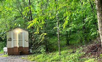 John L.'s photo of a cabin at Appalachian Pond Campground near Lake Junaluska, NC