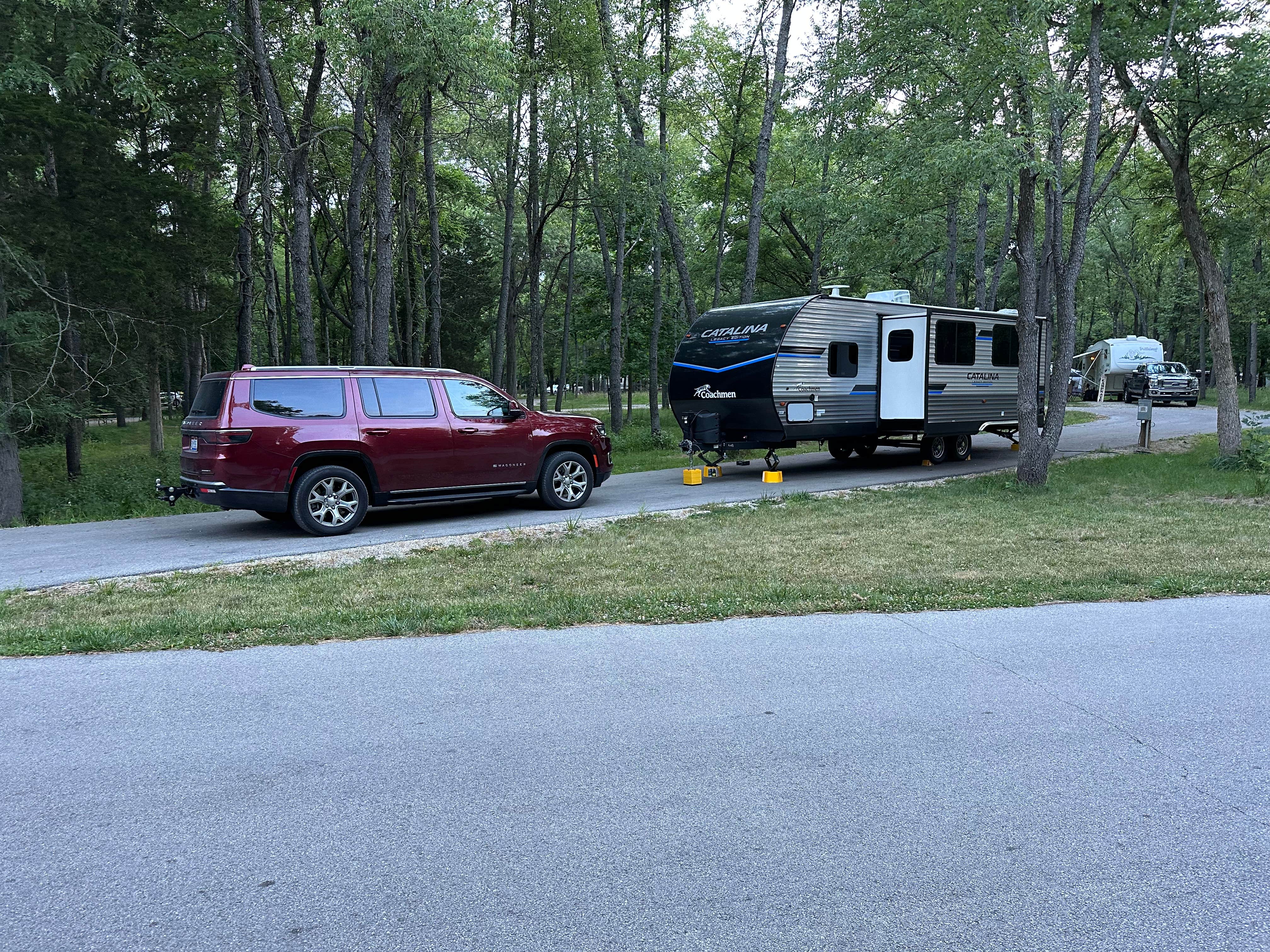 Amy B.'s photo of rv camping at Kickapoo State Recreation Area near Attica, IN