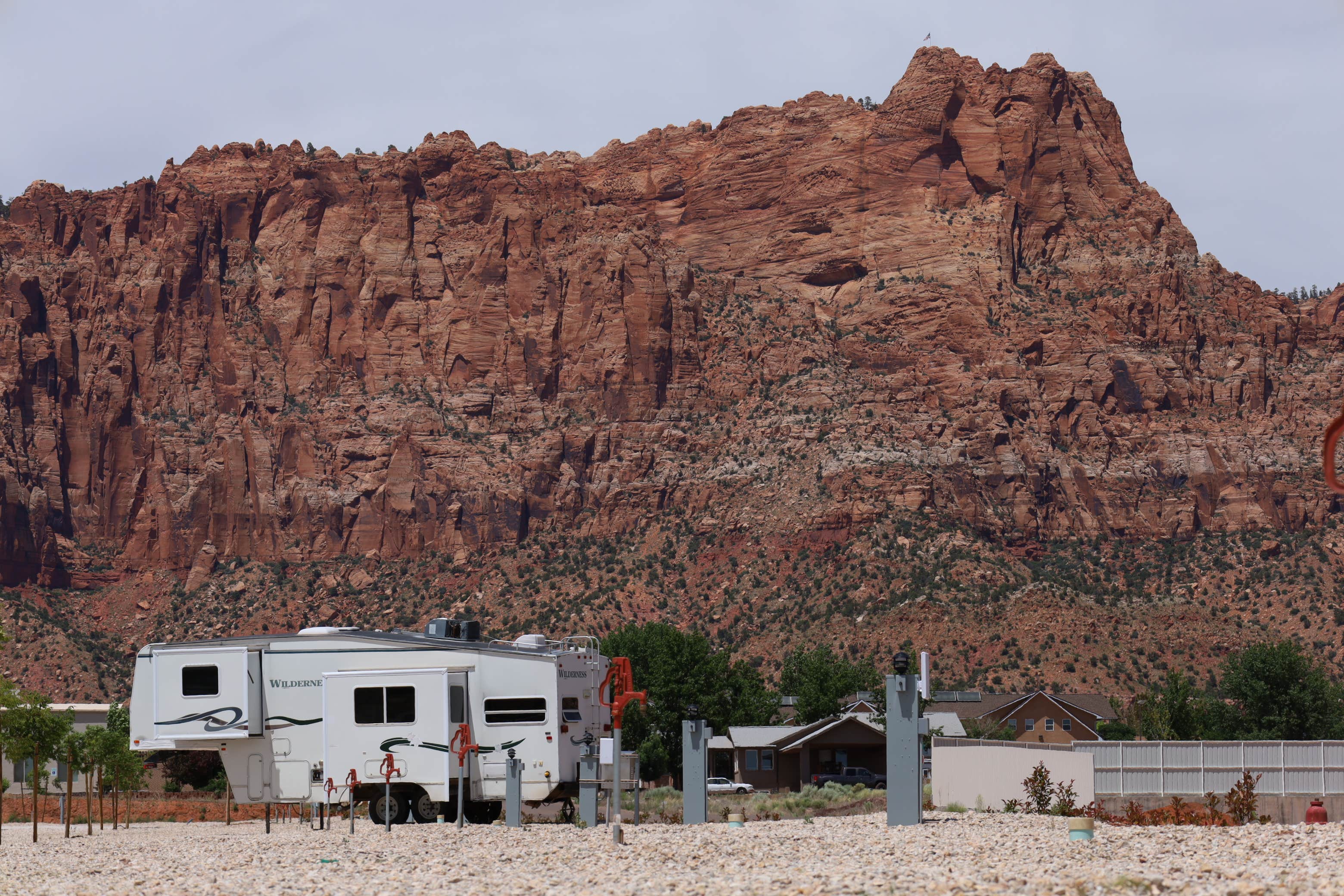 EMily F.'s photo of rv camping at Water Canyon RV Park near Hildale, UT