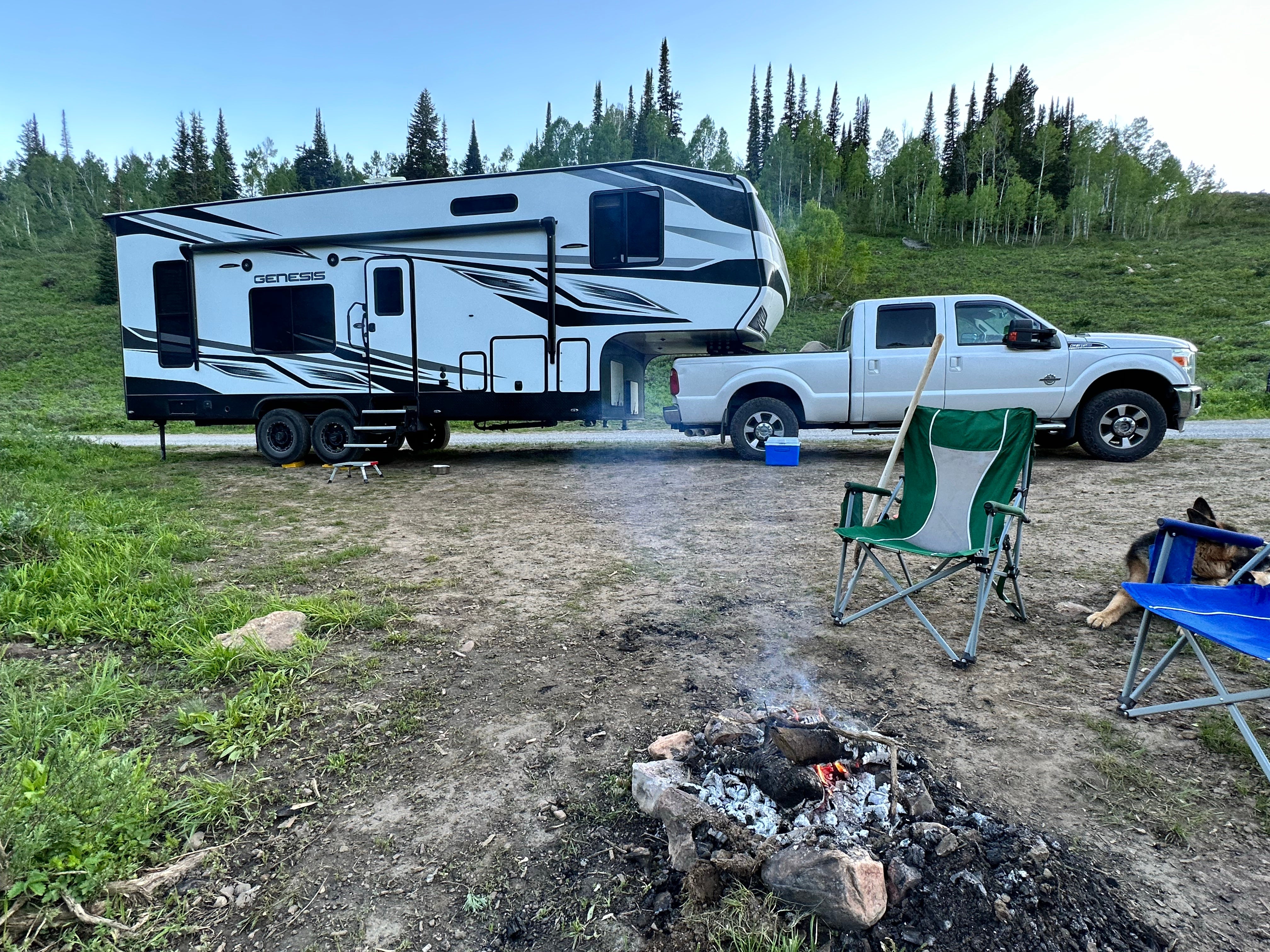Camper submitted image from Franklin Basin Dispersed Camping - 1