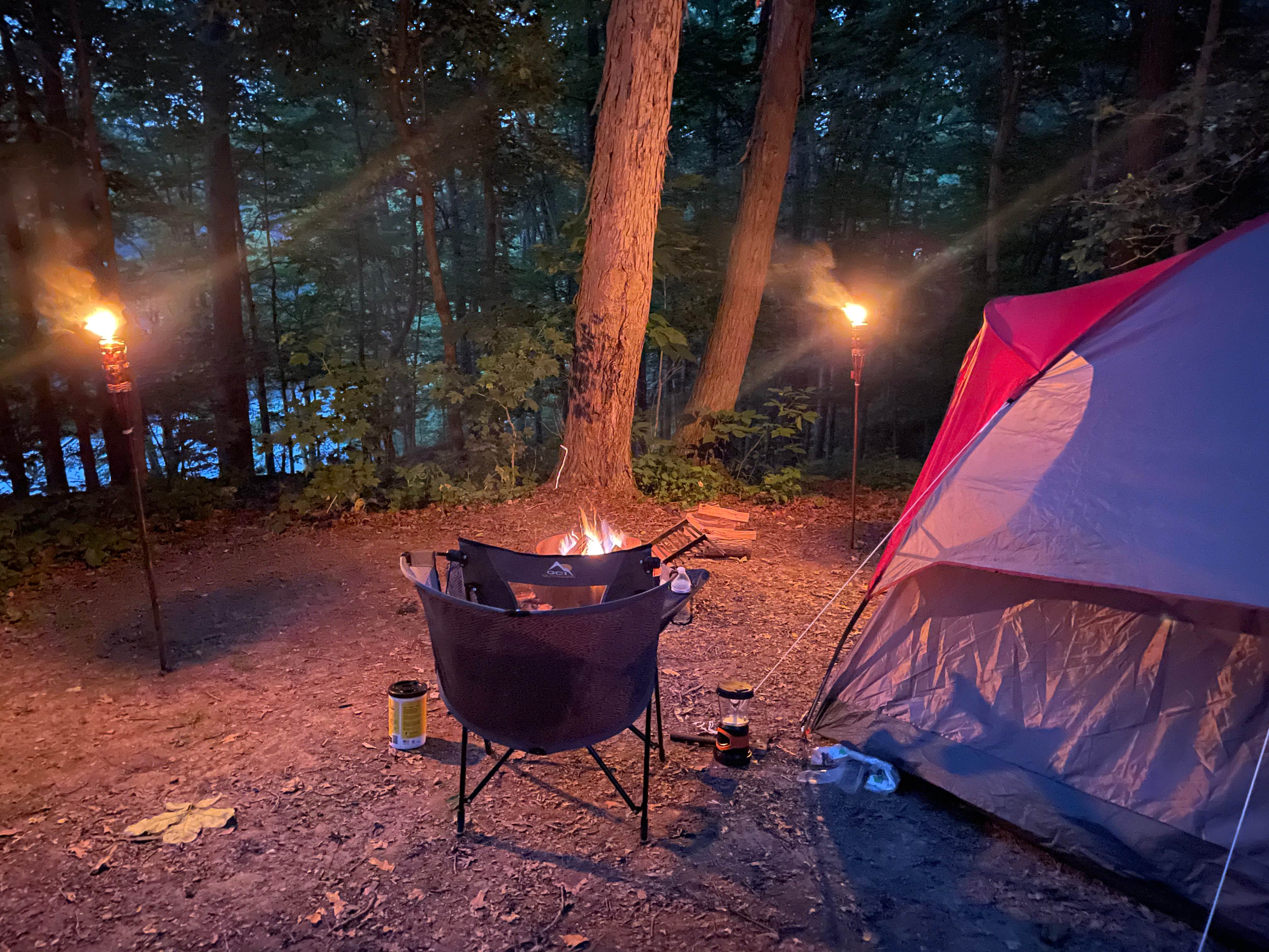Shawn L.'s photo at Wolf Run State Park Campground near Woodsfield, OH