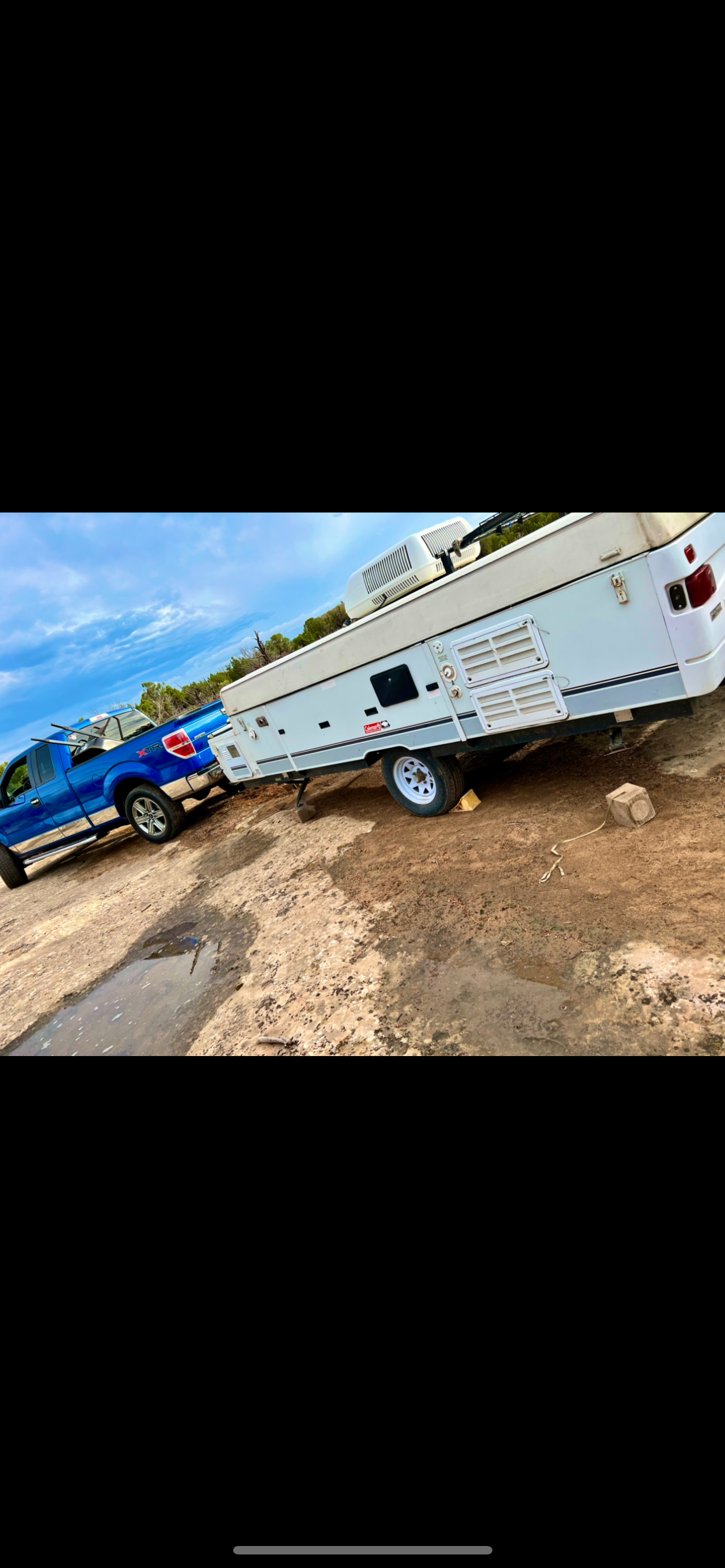 Camper-submitted photo at White House on the ranch near Roosevelt, UT