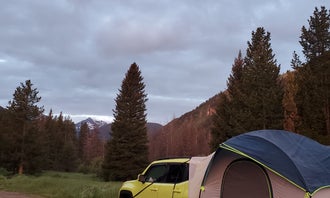 Camping near Spanish Lakes: Spanish Creek Picnic Area, Gallatin Gateway, Montana