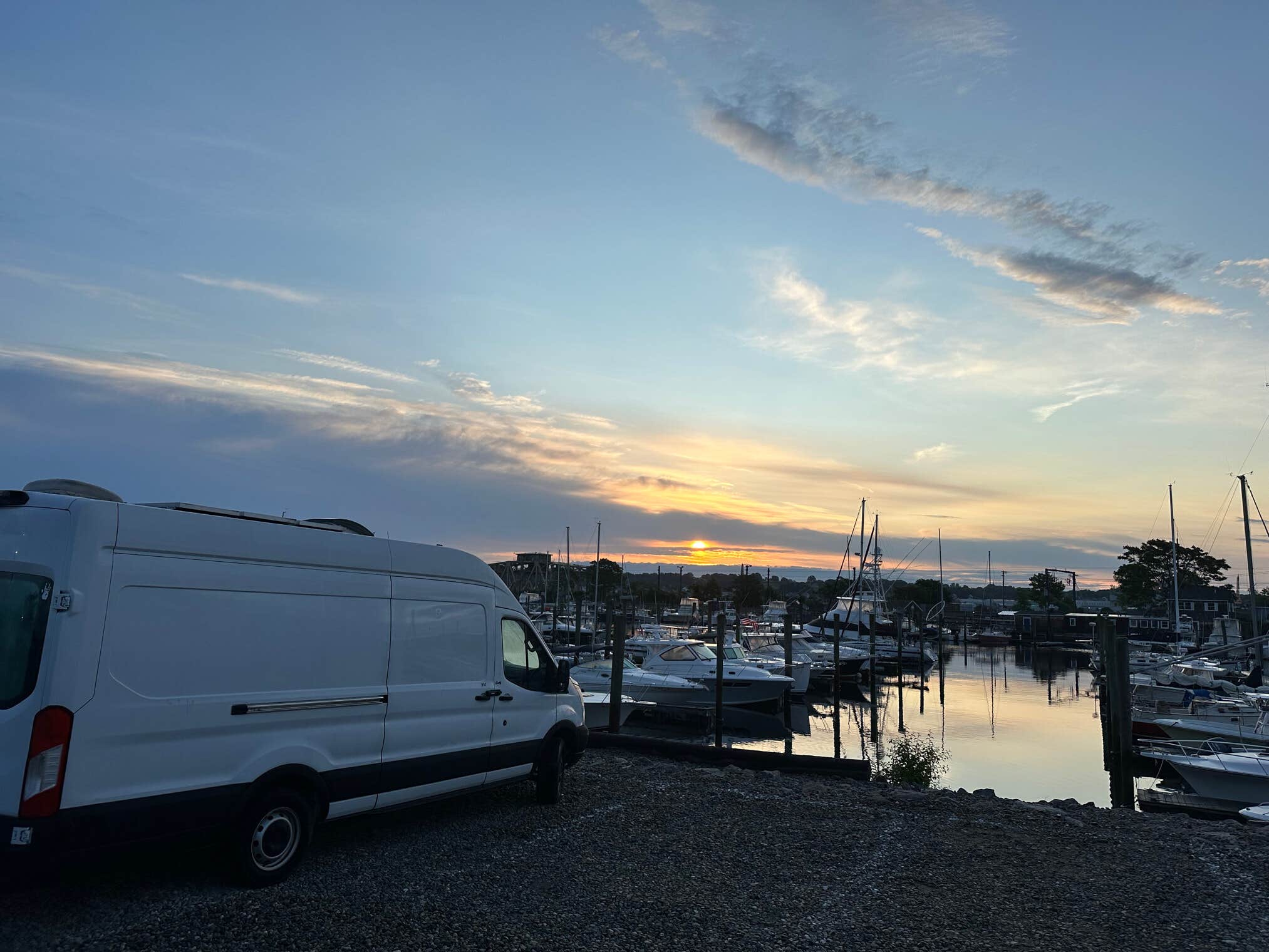Camper-submitted photo at Crocker's Boatyard near Block Island, RI