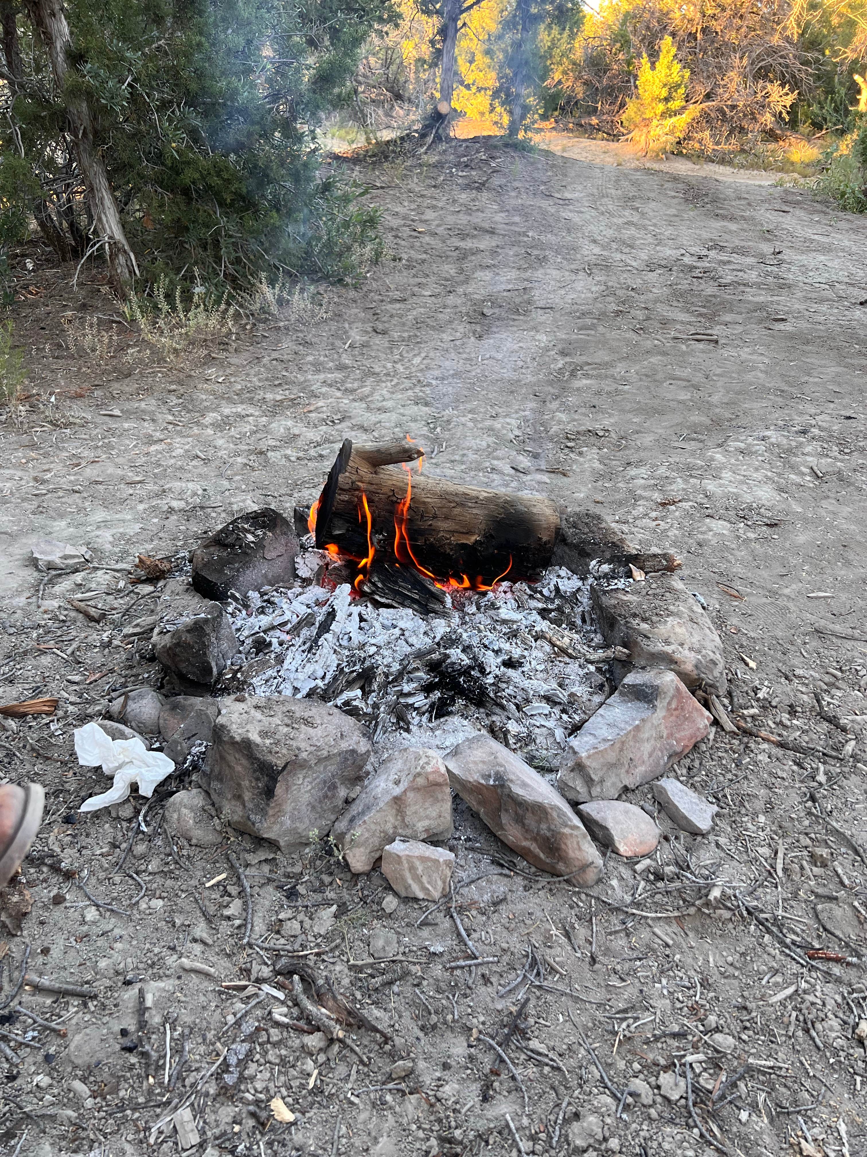Camper-submitted photo at Chutes and Ladders Dipsersed near Shiprock, NM