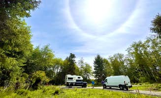 Laura H.'s photo of camping with pets at Sasquatch Family Camp near Port Angeles, WA