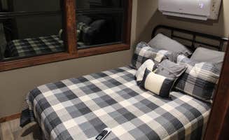 The Dyrt's photo of glamping accommodations at The Boulders at Lake Tyler near Tatum, TX