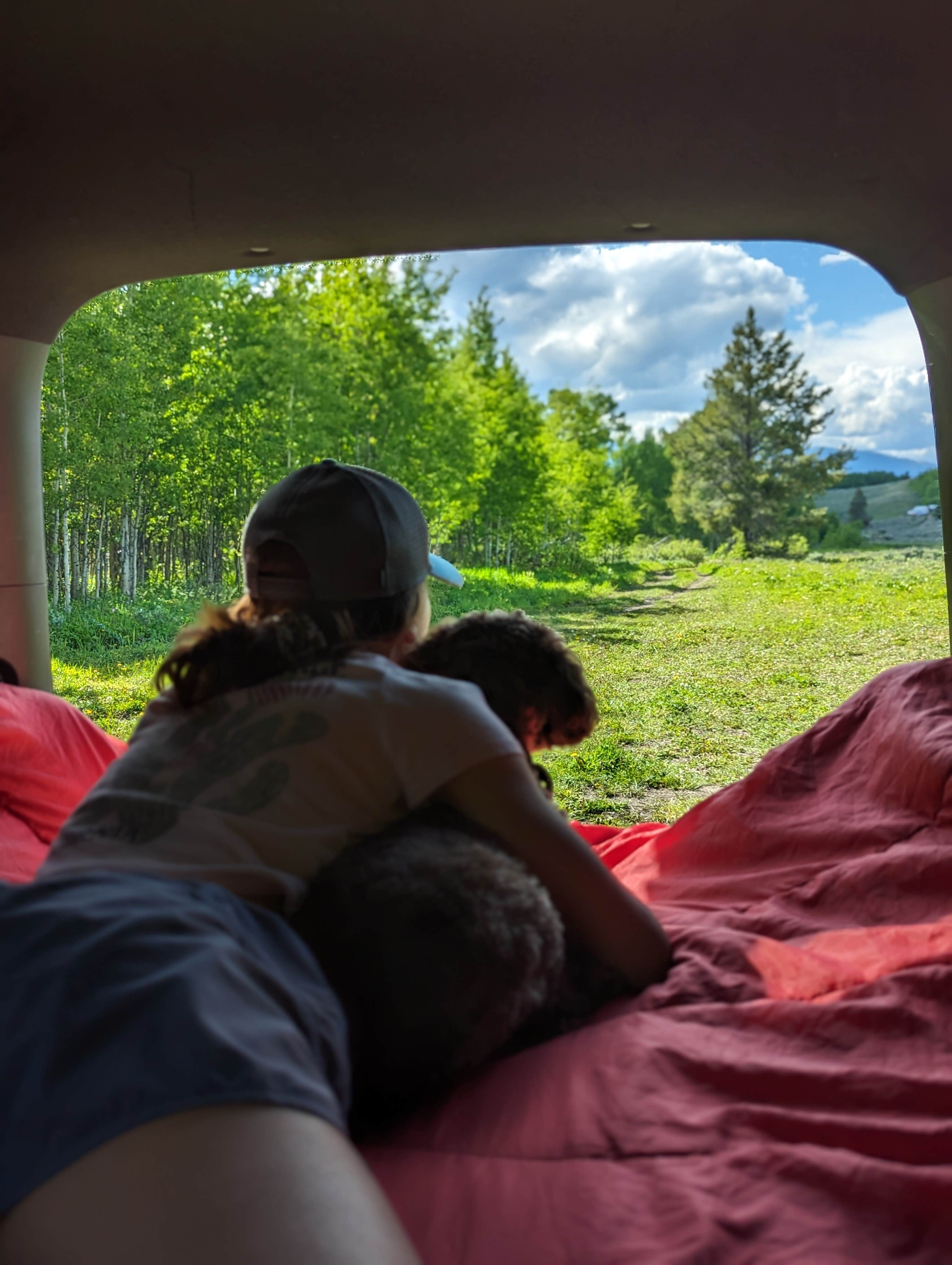 Moran Camp Area, Forest Road 30290, Spread Creek Road
