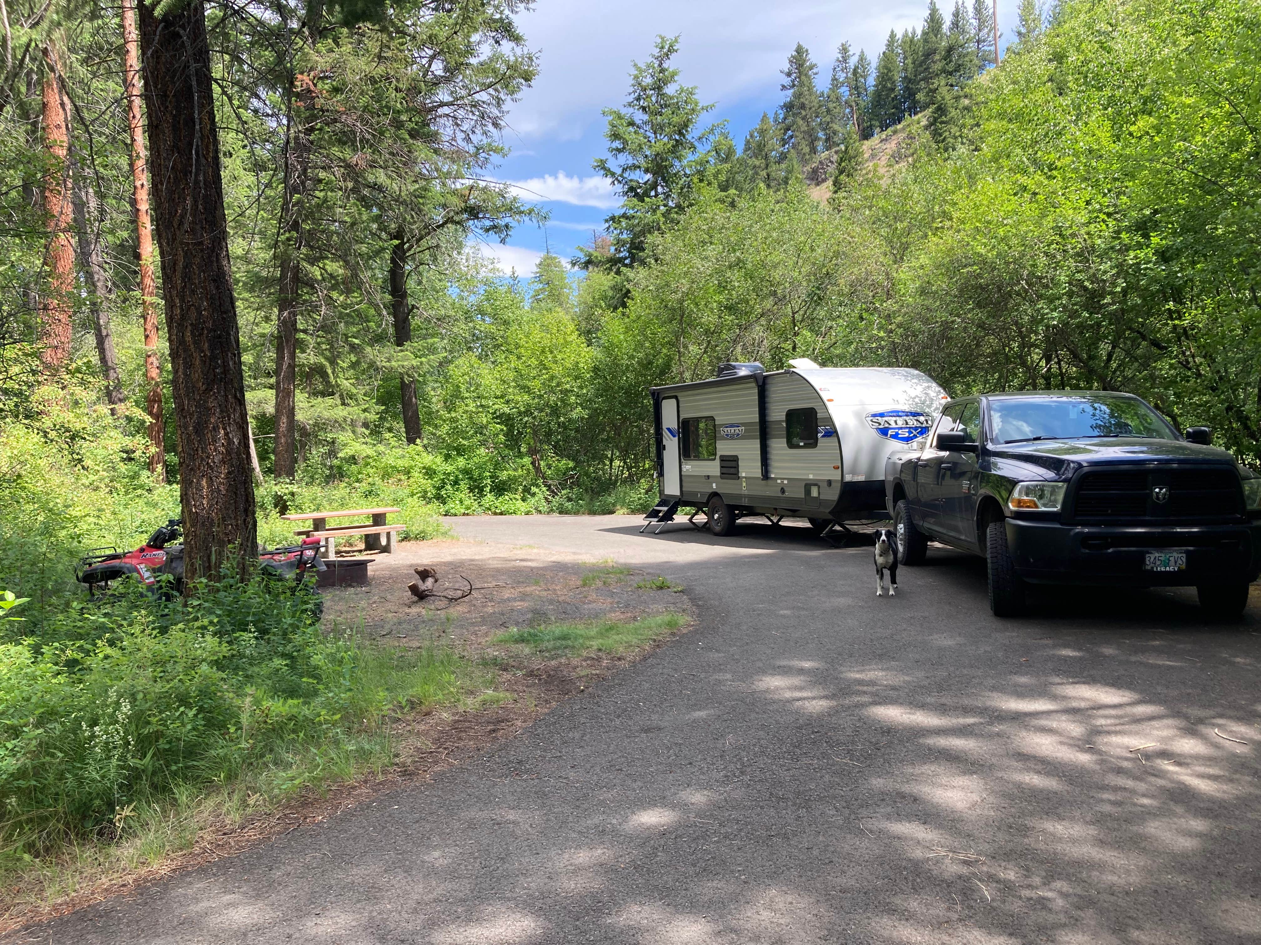 Camper-submitted photo at Spool Cart Campground near Cove, OR