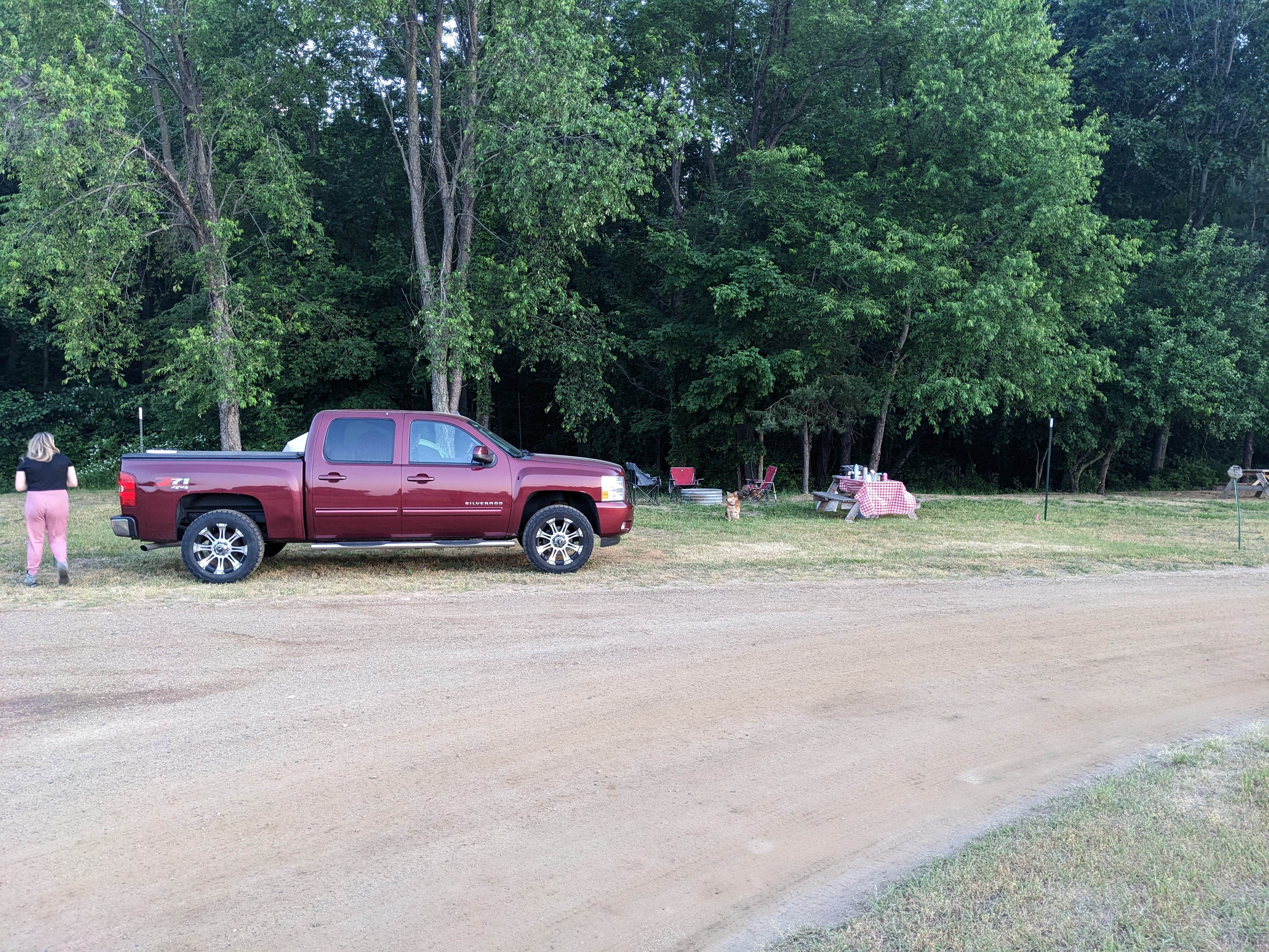 upperhunt8@gmail.com's photo of camping with pets at Kal-Haven Outpost near Holland, MI