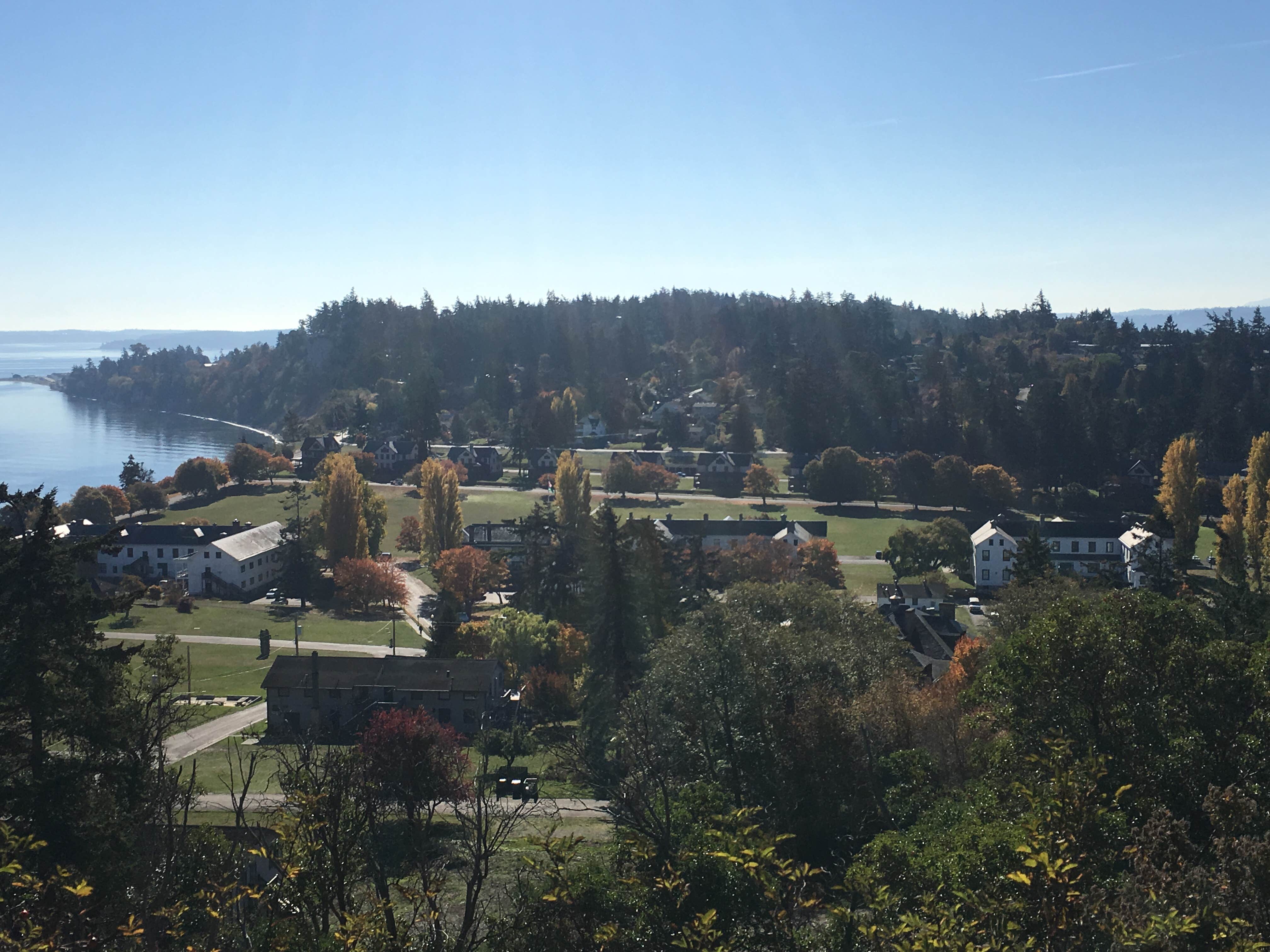 Camper-submitted photo at Beach Campground — Fort Worden Historical State Park near Marysville, WA