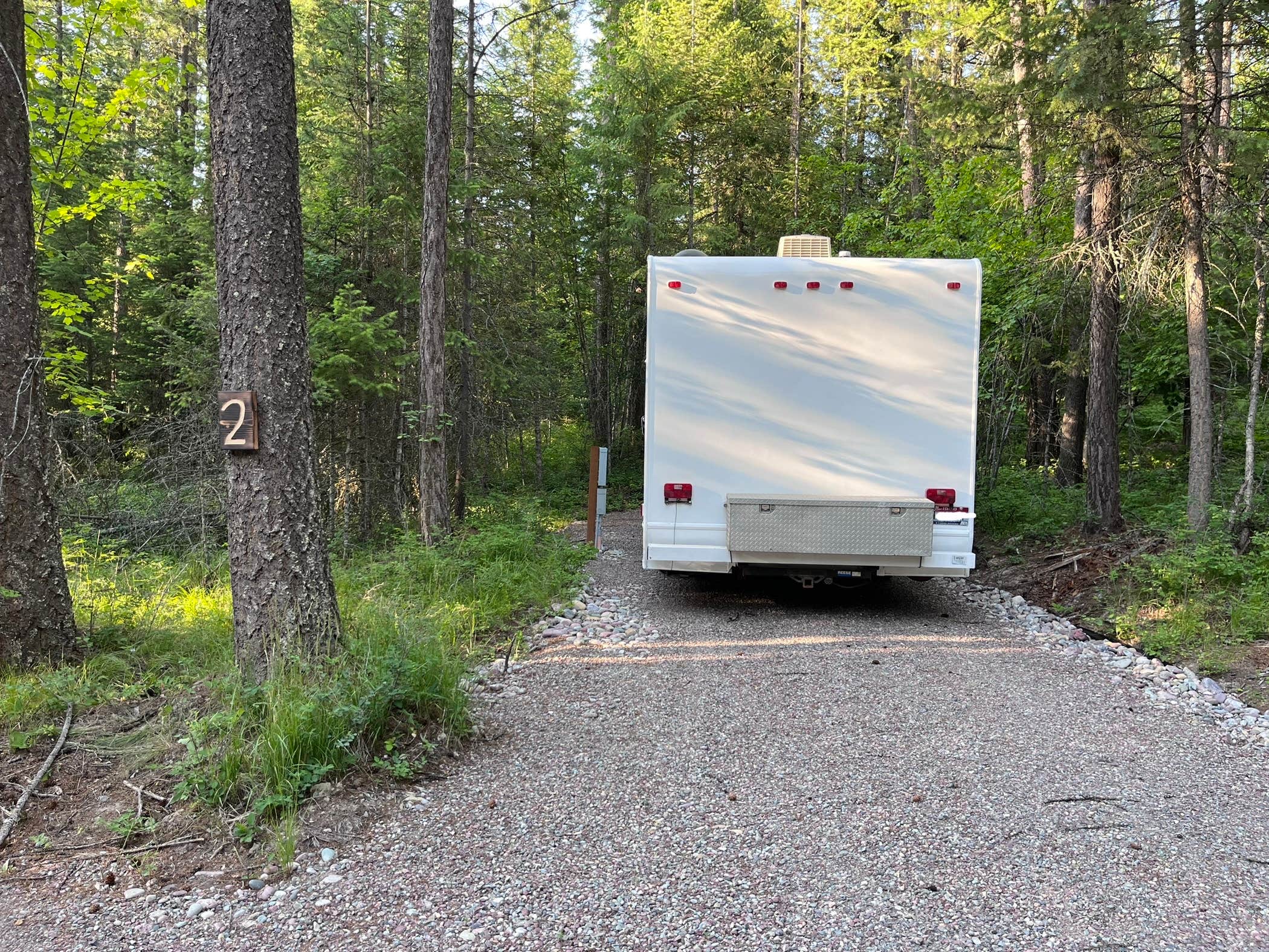 Camper-submitted photo at Clyde’s Camp near Siyeh Bend, MT
