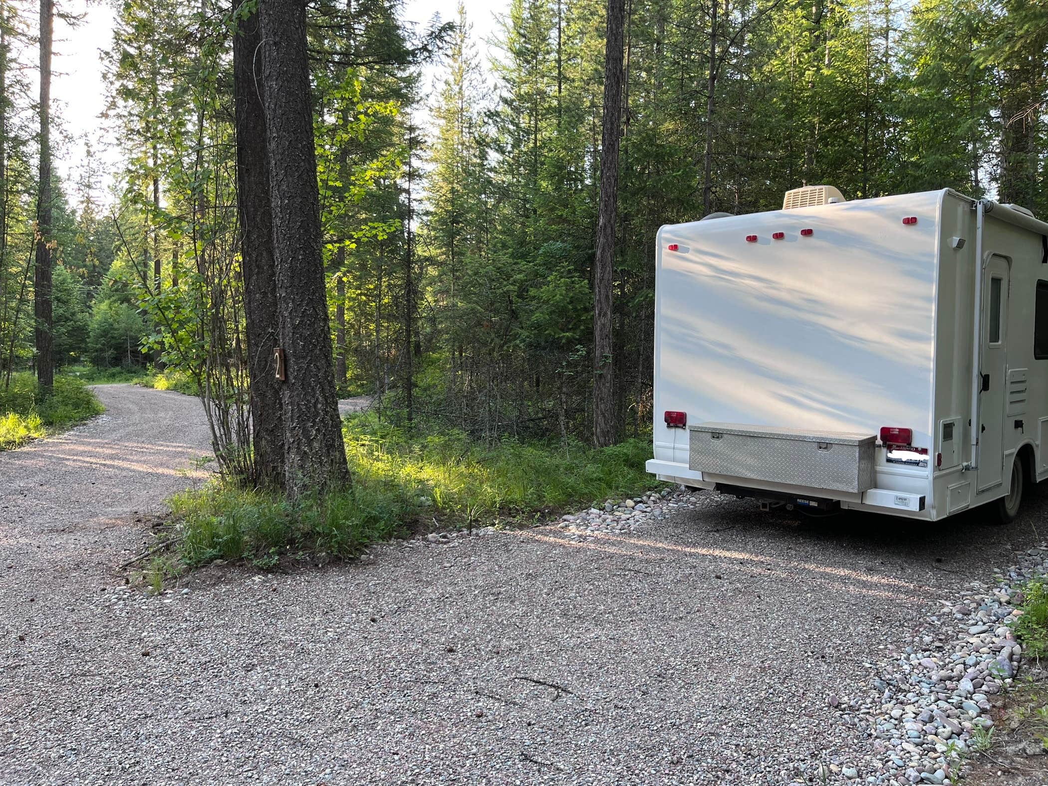 Keesje M.'s photo of rv camping at Clyde’s Camp near Siyeh Bend, MT