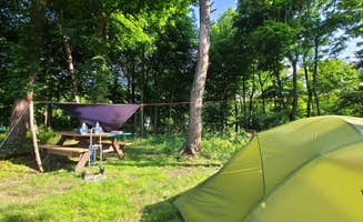 Tim S.'s photo of tent camping at Boston Harbor Islands State Park Campground near Natick, MA