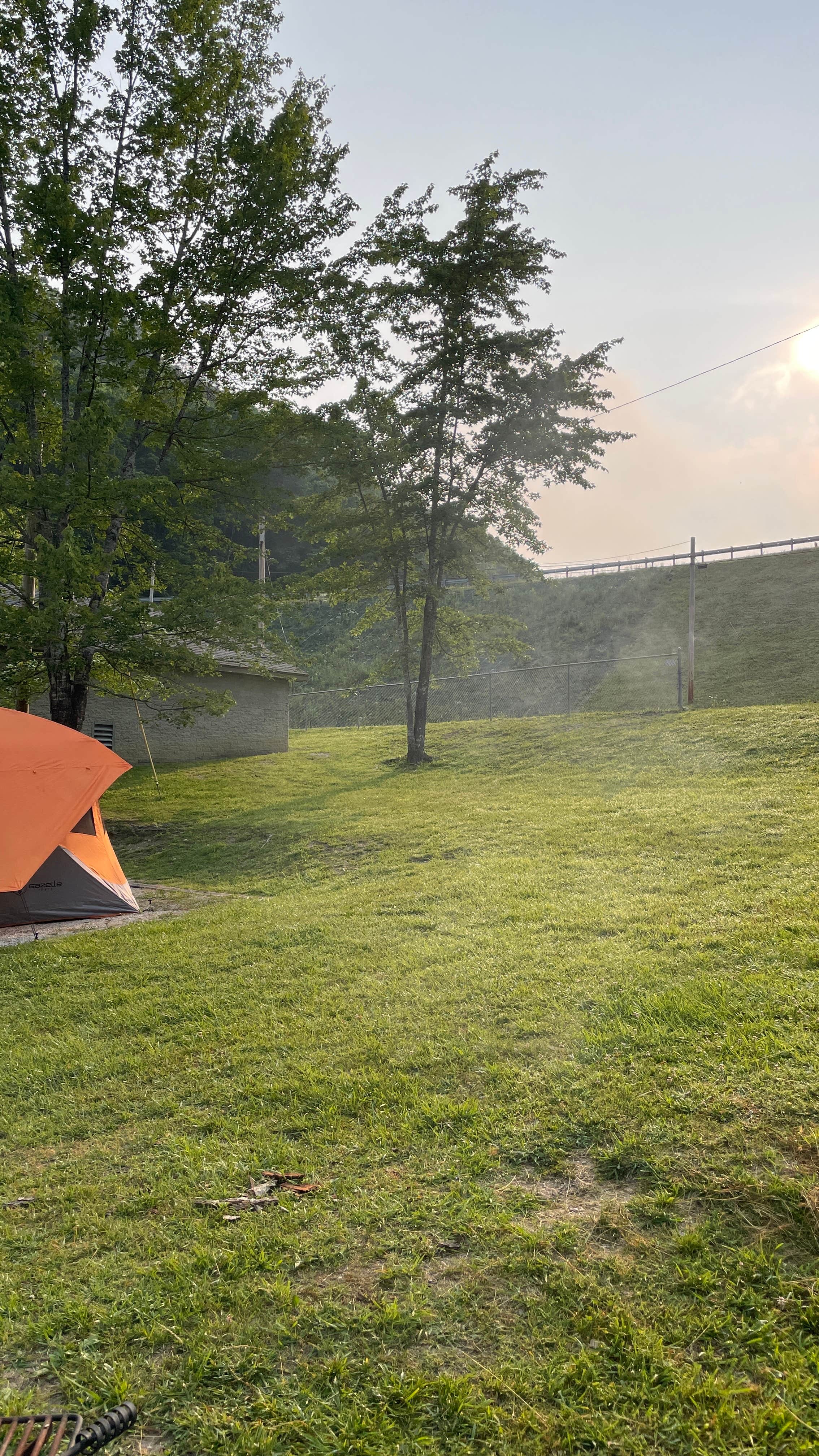 Sonyia W.'s photo at Middle Fork Campground — Natural Bridge State Resort Park near Buckhorn Lake