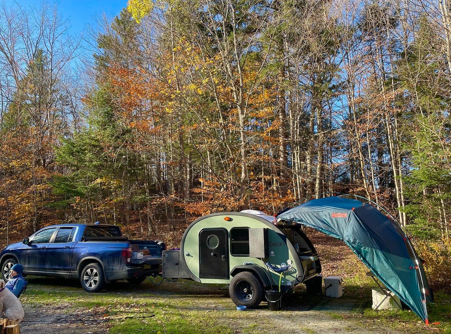 Tim M.'s photo of a dispersed camping area at Statton Pond Camp on Forest Road 71 near Whately, MA
