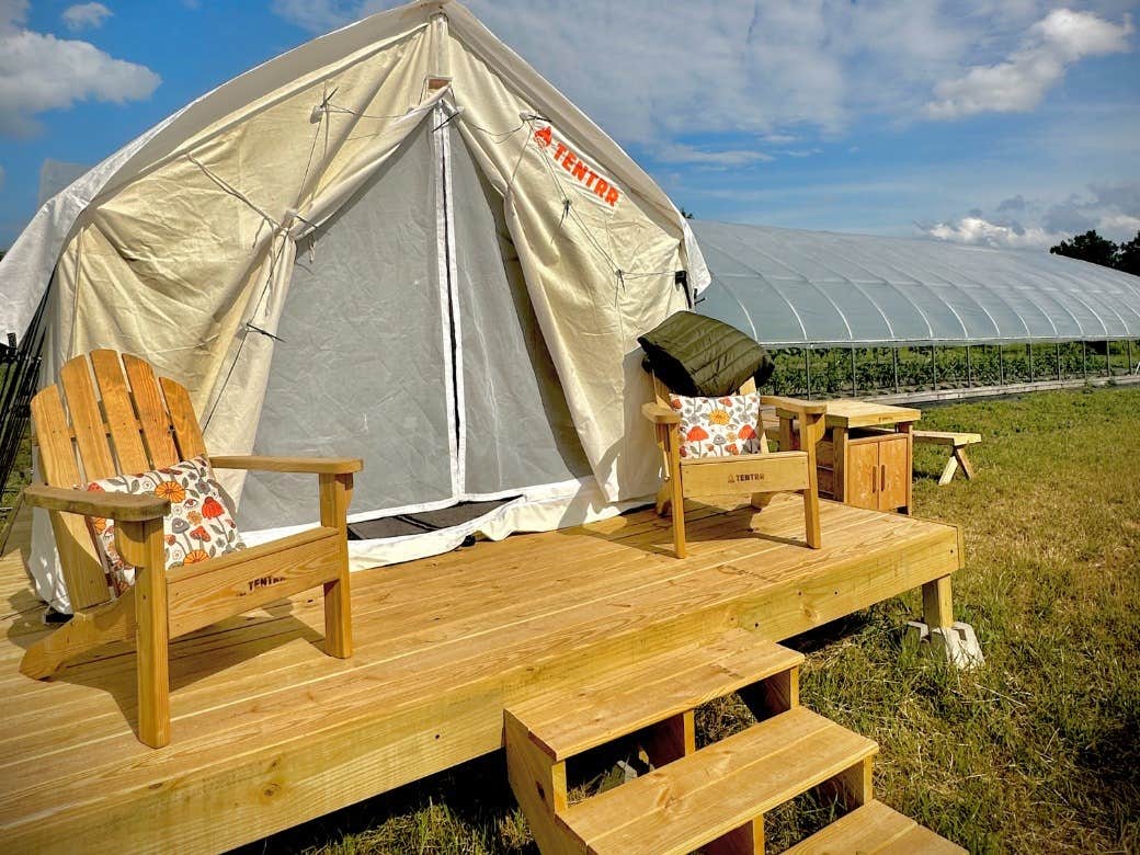 The Dyrt&#x27;s photo at Tentrr Signature Site - Allenbrooke Farms Glamping Site 1 near Burns, TN