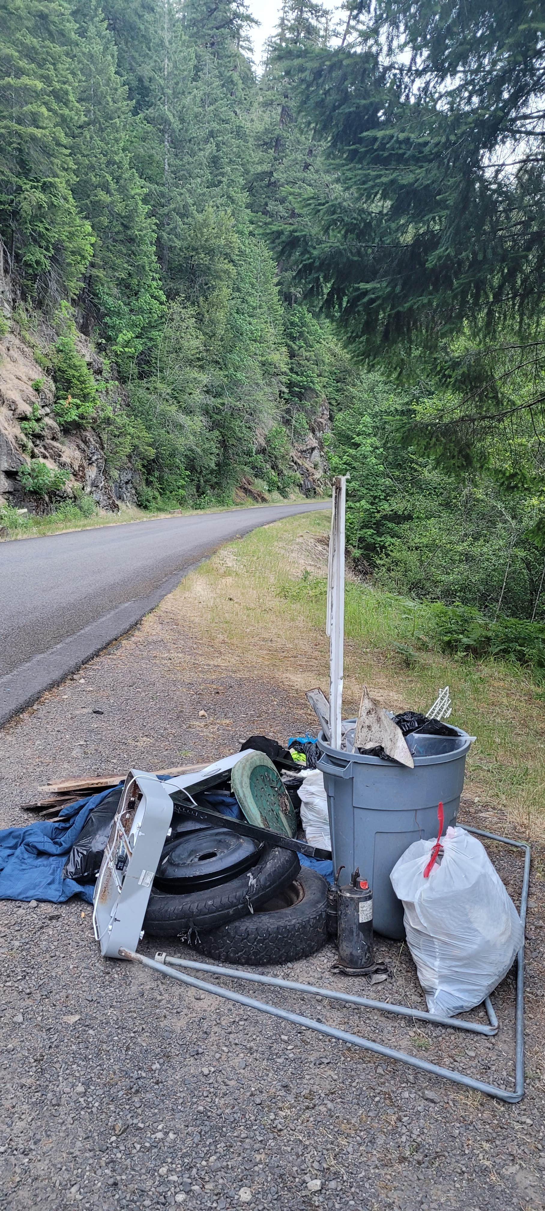 Camper-submitted photo at Quartzville Recreation Corridor near Albany, OR