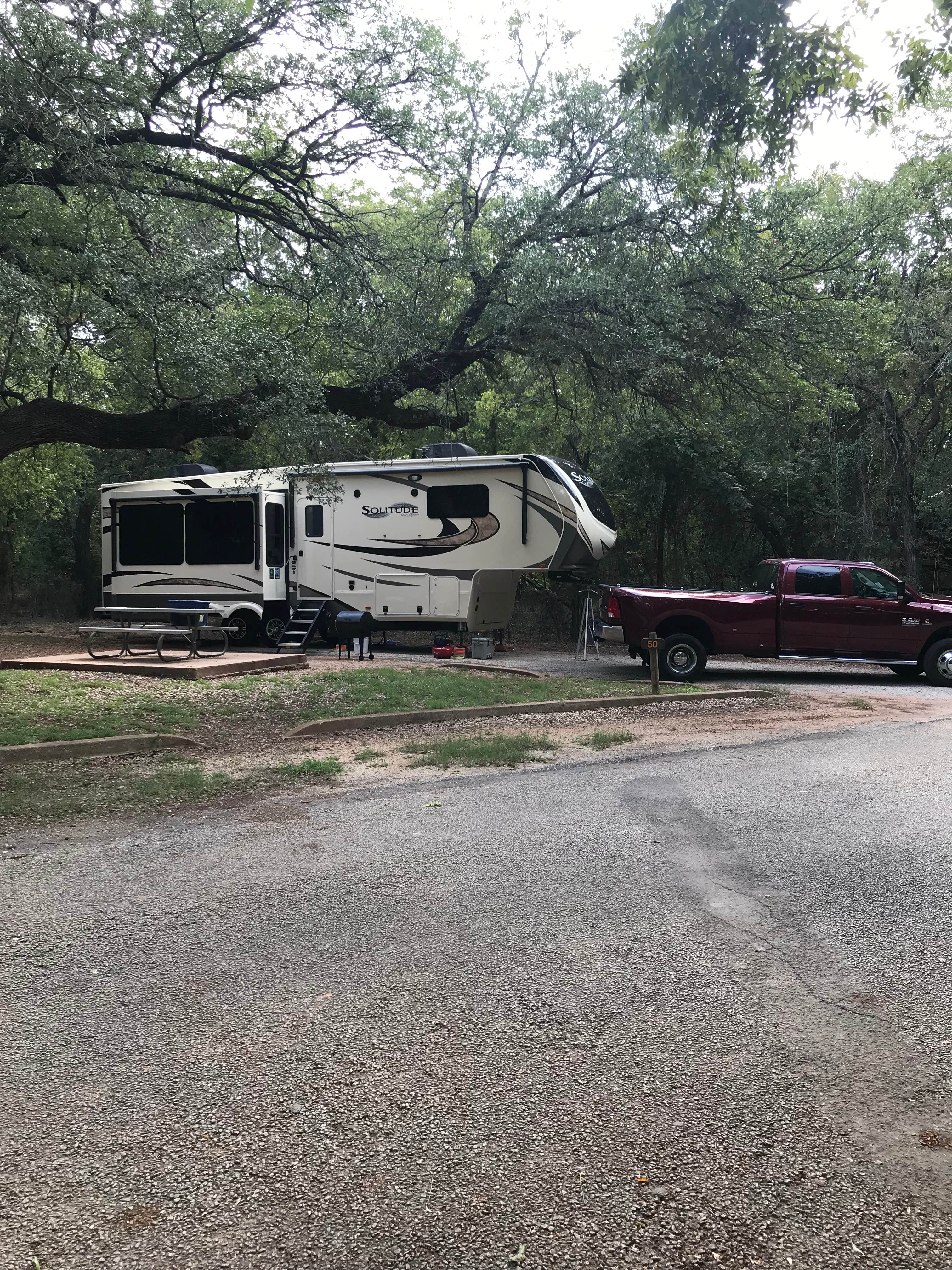 Camper submitted image from Abilene State Park Campground - 4