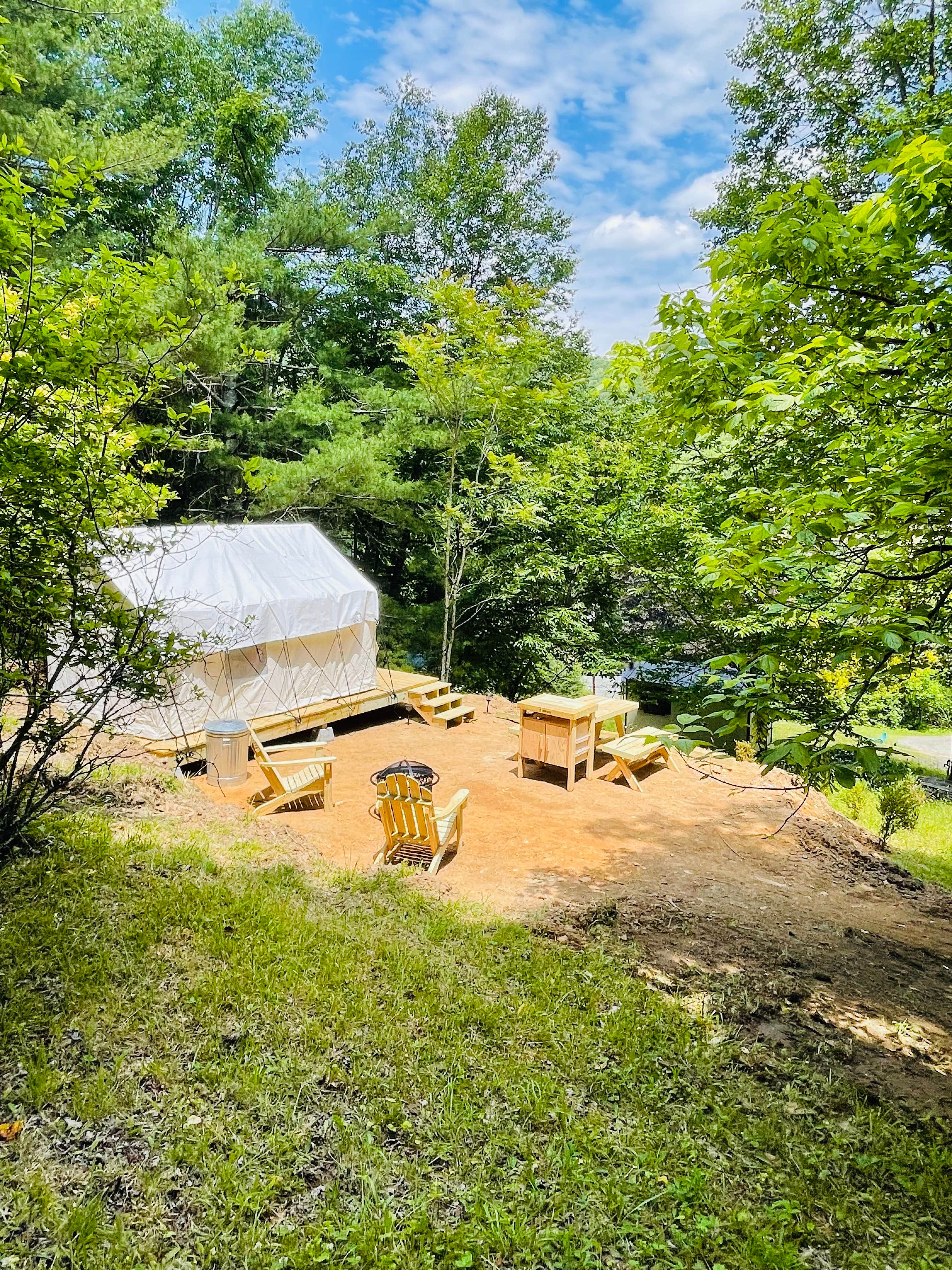The Dyrt's photo at Tentrr Signature Site - Bear Creek Mountain Glamping near Burnsville, NC