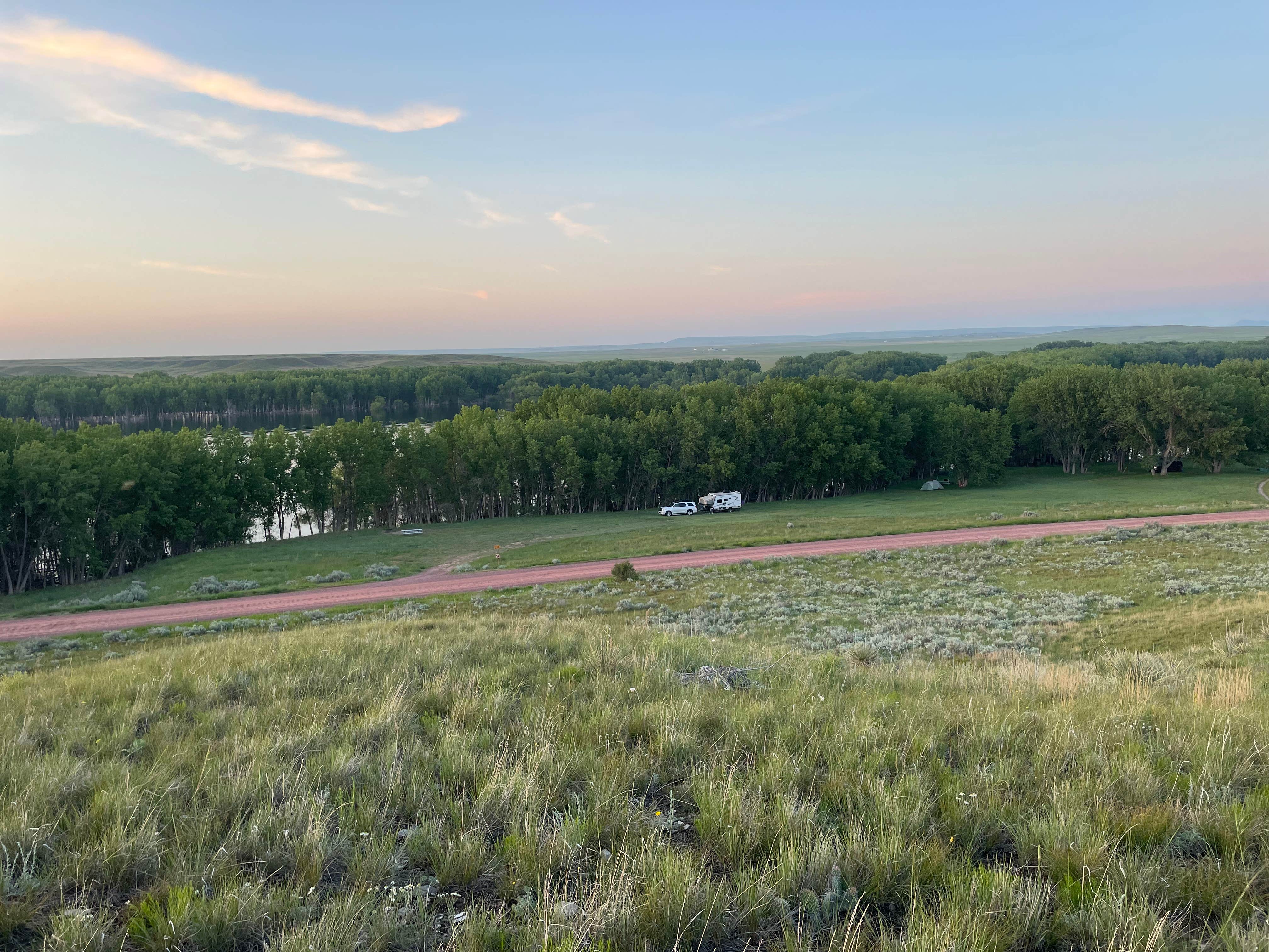Camper-submitted photo at Cottonwood Campground — Glendo State Park near Glendo, WY