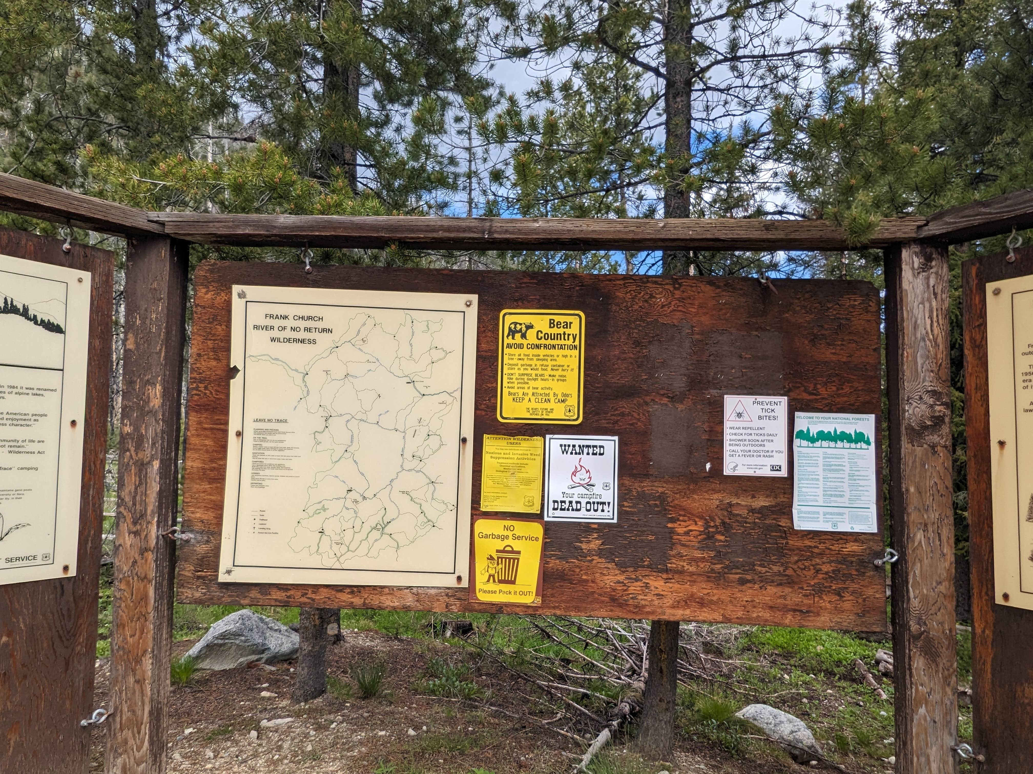 Camping near Fir Creek: Marsh Creek Transfer Camp, Stanley, Idaho