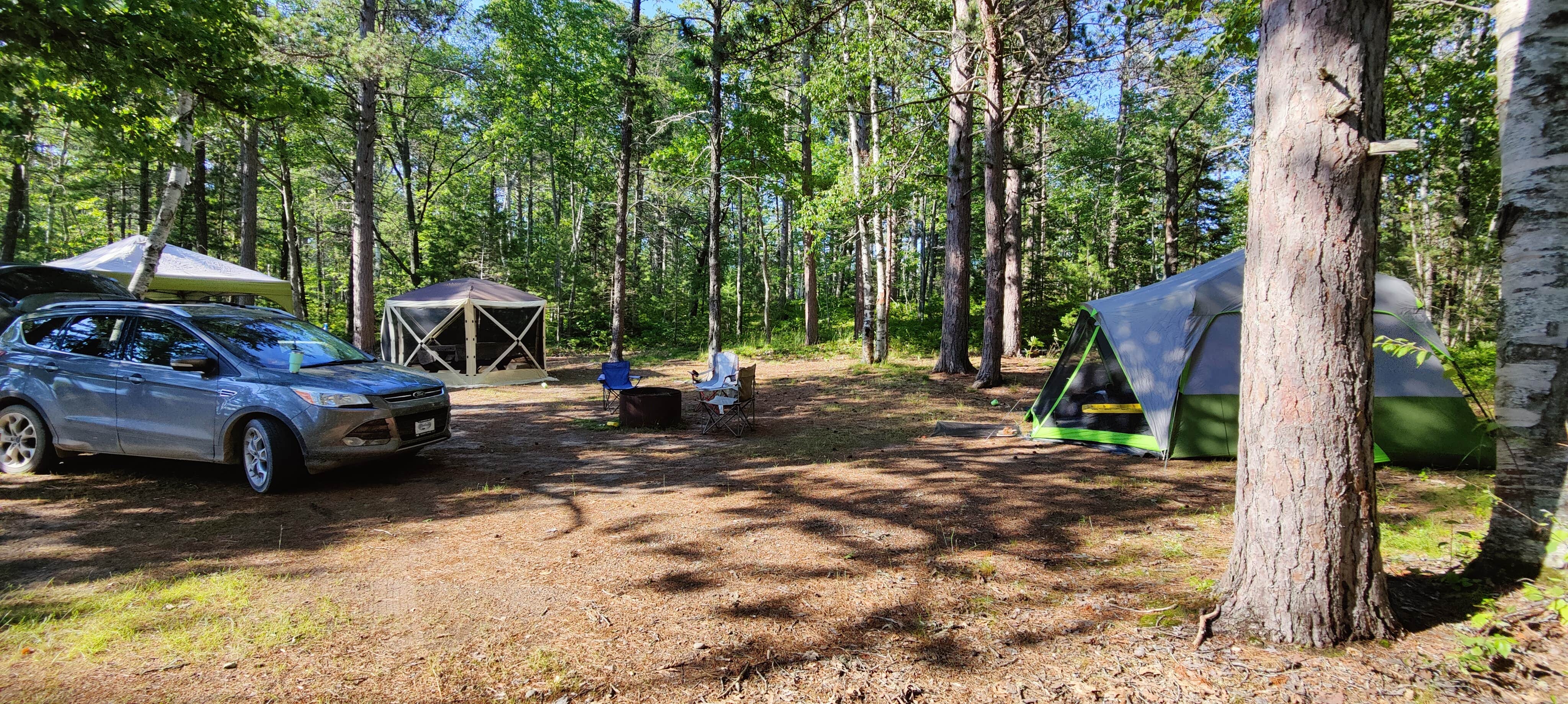 julie S.'s photo at Blind Sucker #2 State Forest Campground near Grand Marais, MI