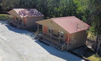 Donna B.'s photo of a cabin at Ozark RV Park and Cabins near Lakeview, AR