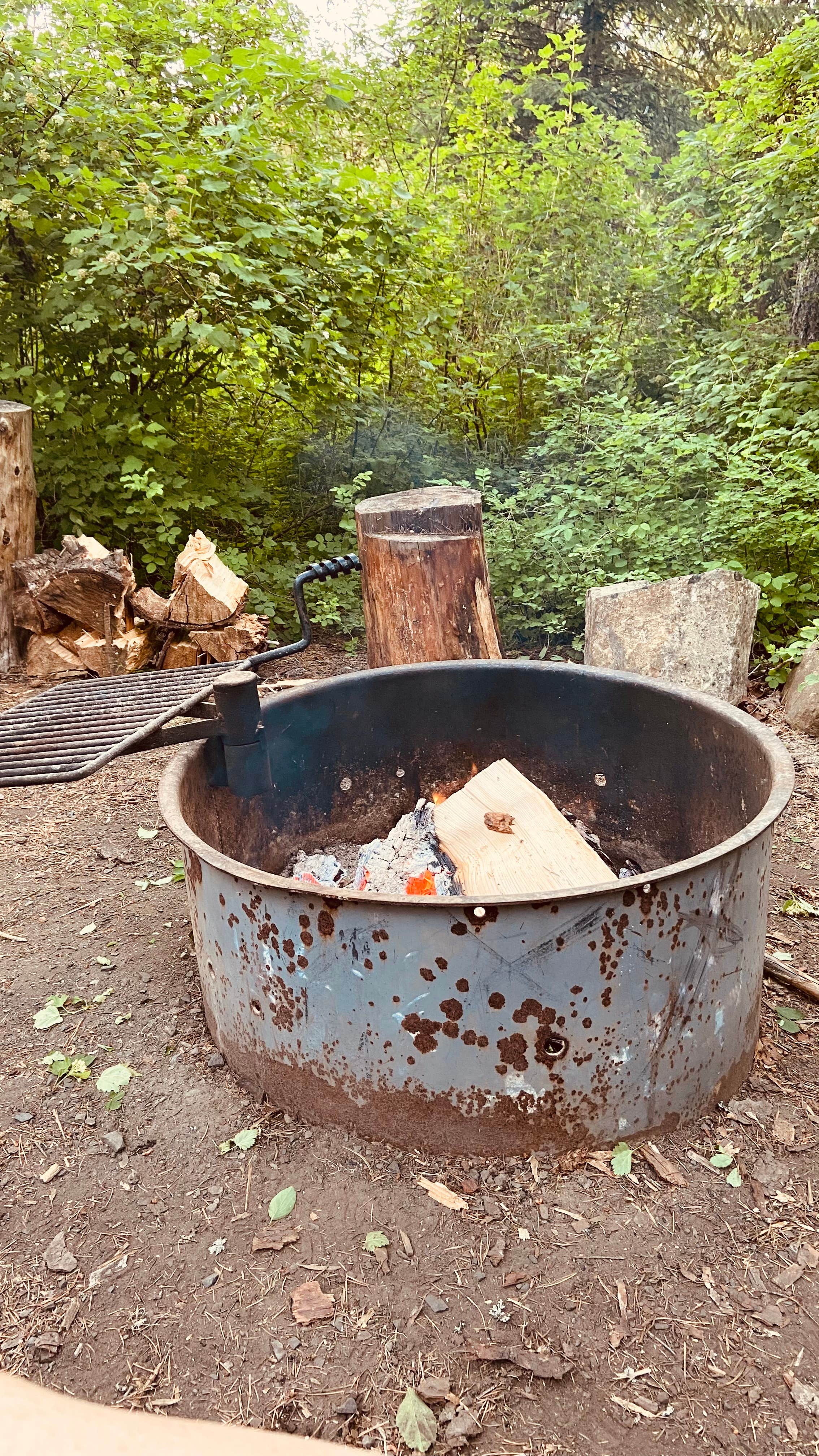 Camper-submitted photo at Little Boulder Campground near Clarkia, ID