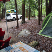 Review photo of Clarksburg State Park Campground by Cynthia K., June 26, 2023