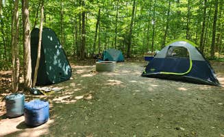 Rebekah J.'s photo at Twin Lakes State Forest Campground near Onaway, MI