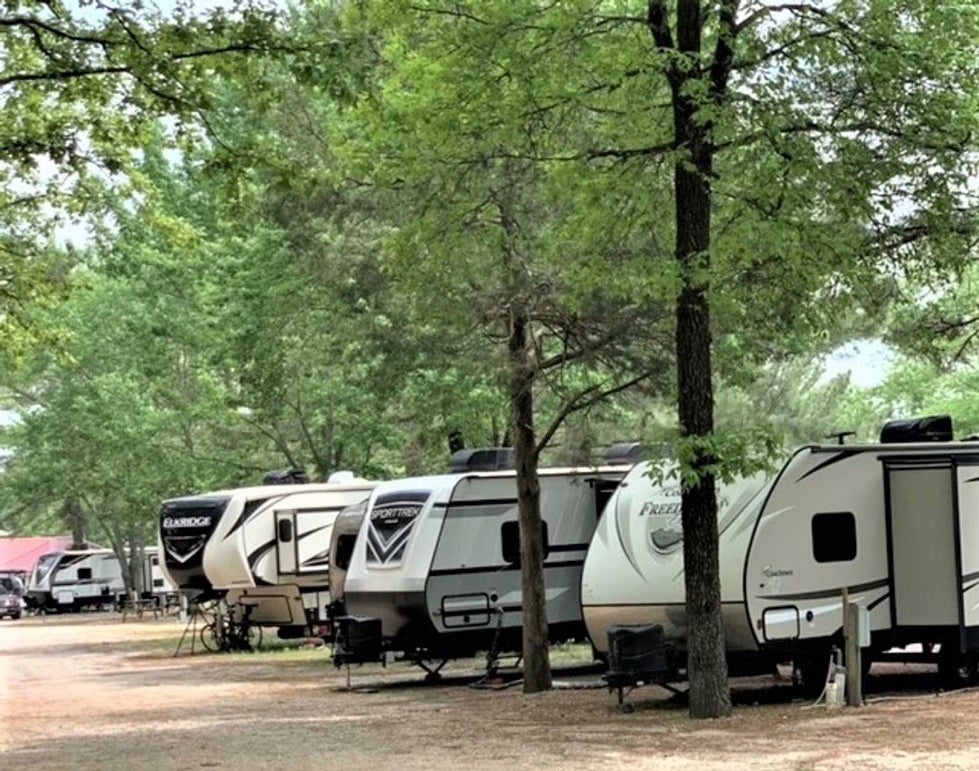 Camper submitted image from Ozark RV Park and Cabins - 1