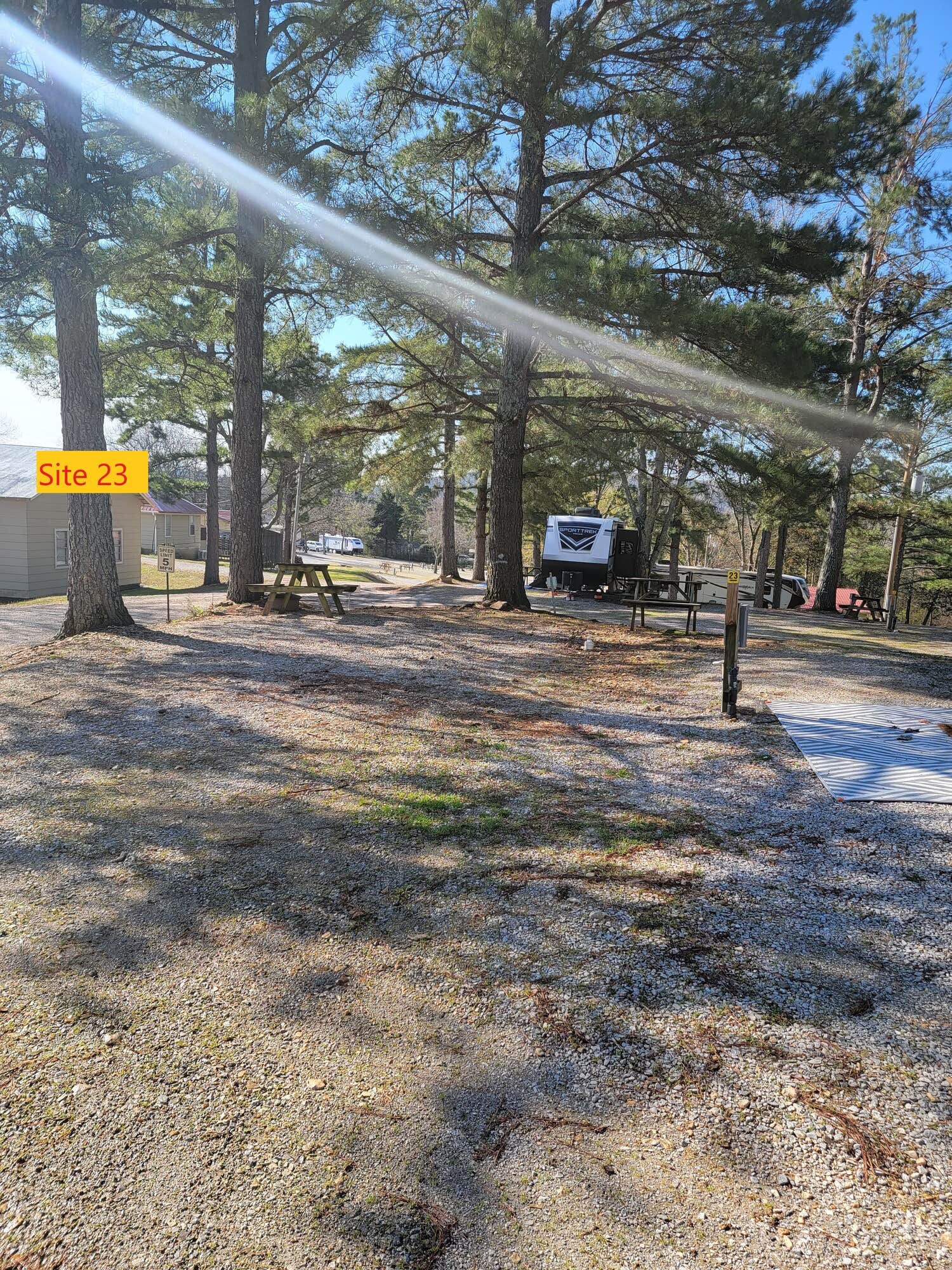 Camper submitted image from Ozark RV Park and Cabins - 1