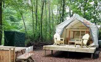 The Dyrt's photo at Tentrr Signature Site - Peaceful by Pigeon Creek near Blue Marsh Lake