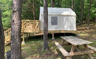 The Dyrt's photo at Tentrr Signature Site - Water's Edge Campsite on Sunset Cove near Dublin, VA