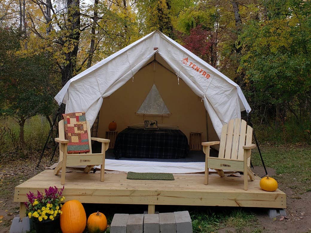 The Dyrt's photo at Tentrr Signature Site - Base Camp near Thetford Center, VT