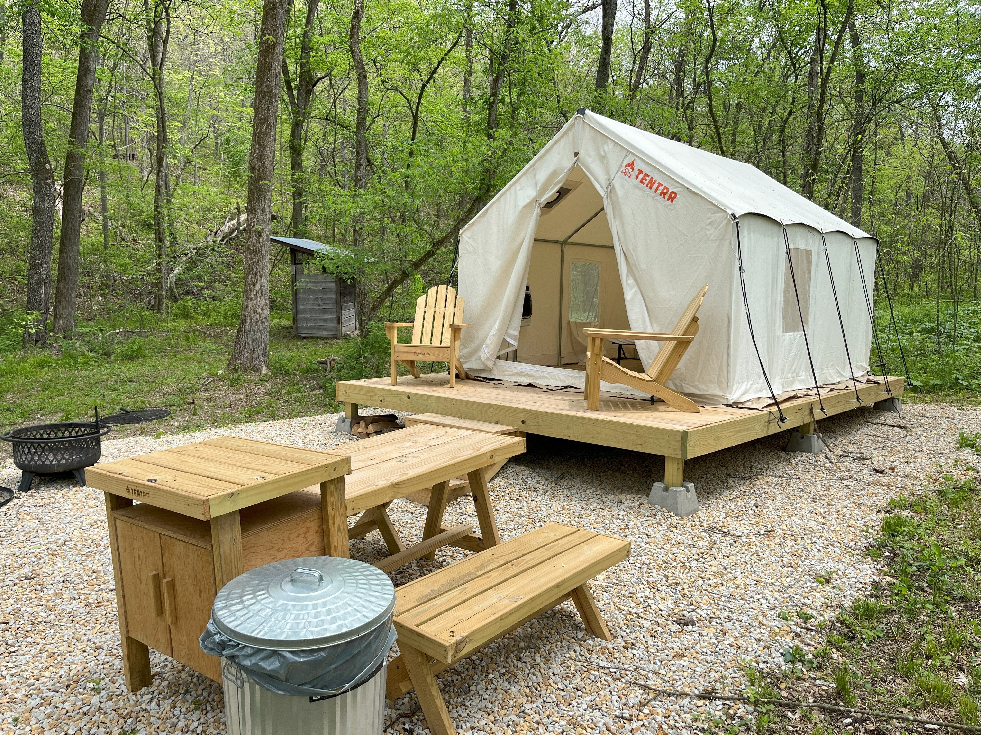 Camper submitted image from Tentrr Signature Site - Maramec Spring Park Asher Hollow - 1