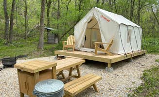 The Dyrt's photo at Tentrr Signature Site - Maramec Spring Park Asher Hollow near Newburg, MO