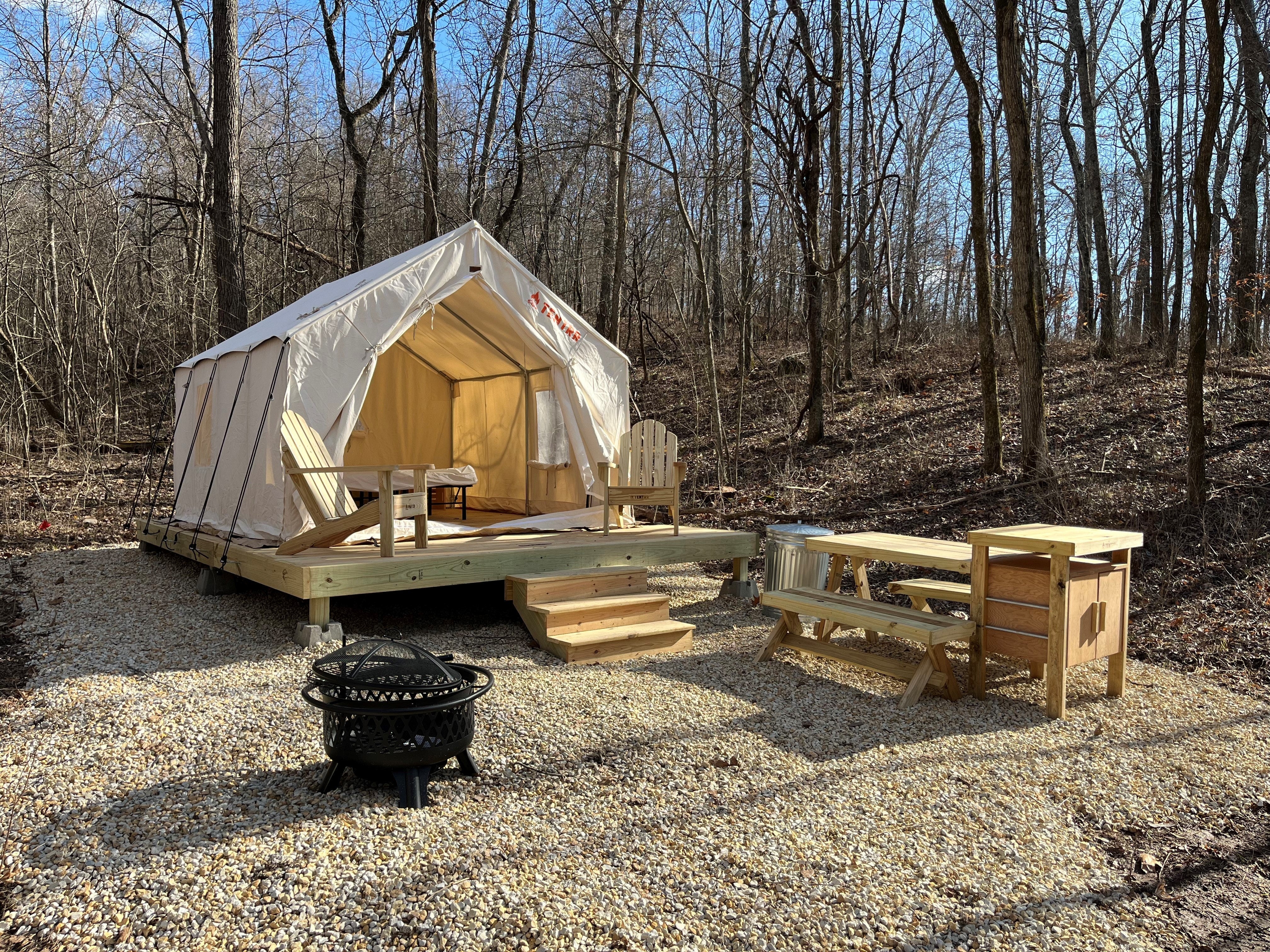 Camper submitted image from Tentrr Signature Site - Maramec Spring Park Asher Hollow - 2