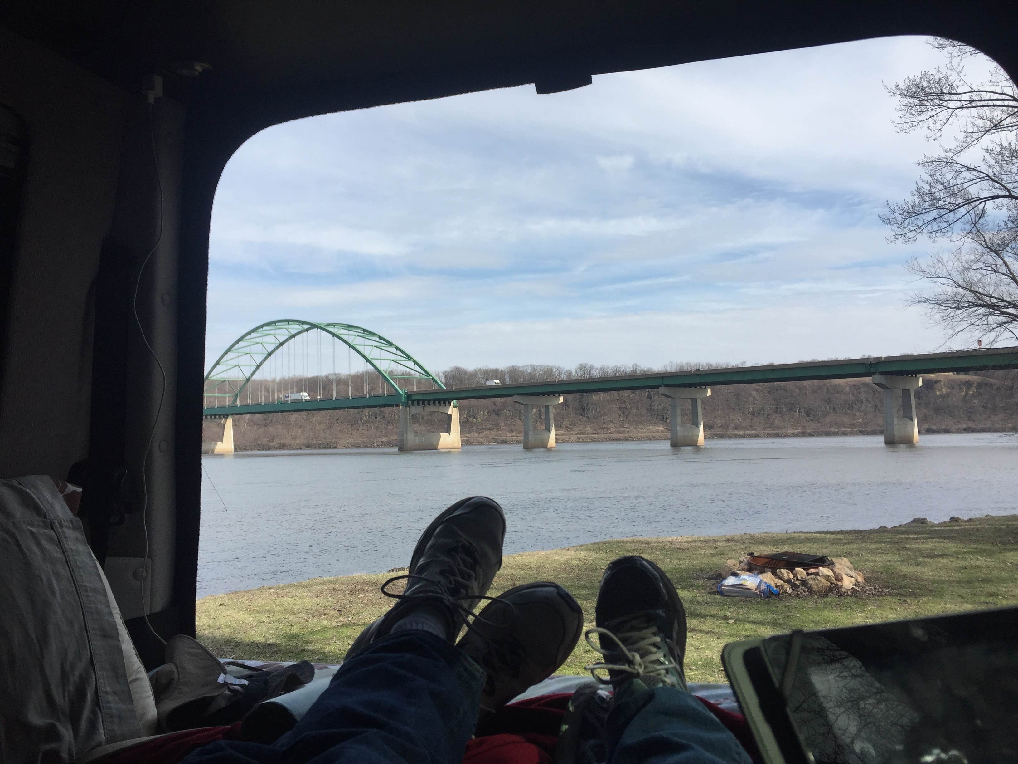 Camper-submitted photo at Miller Riverview City Park near Platteville, WI