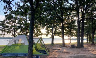 Camping near Stroud Municipal Lake: Bell Cow Lake Campground C, Chandler, Oklahoma