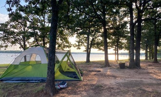 Camping near Gold Rush RV Park: Bell Cow Lake Campground C, Chandler, Oklahoma