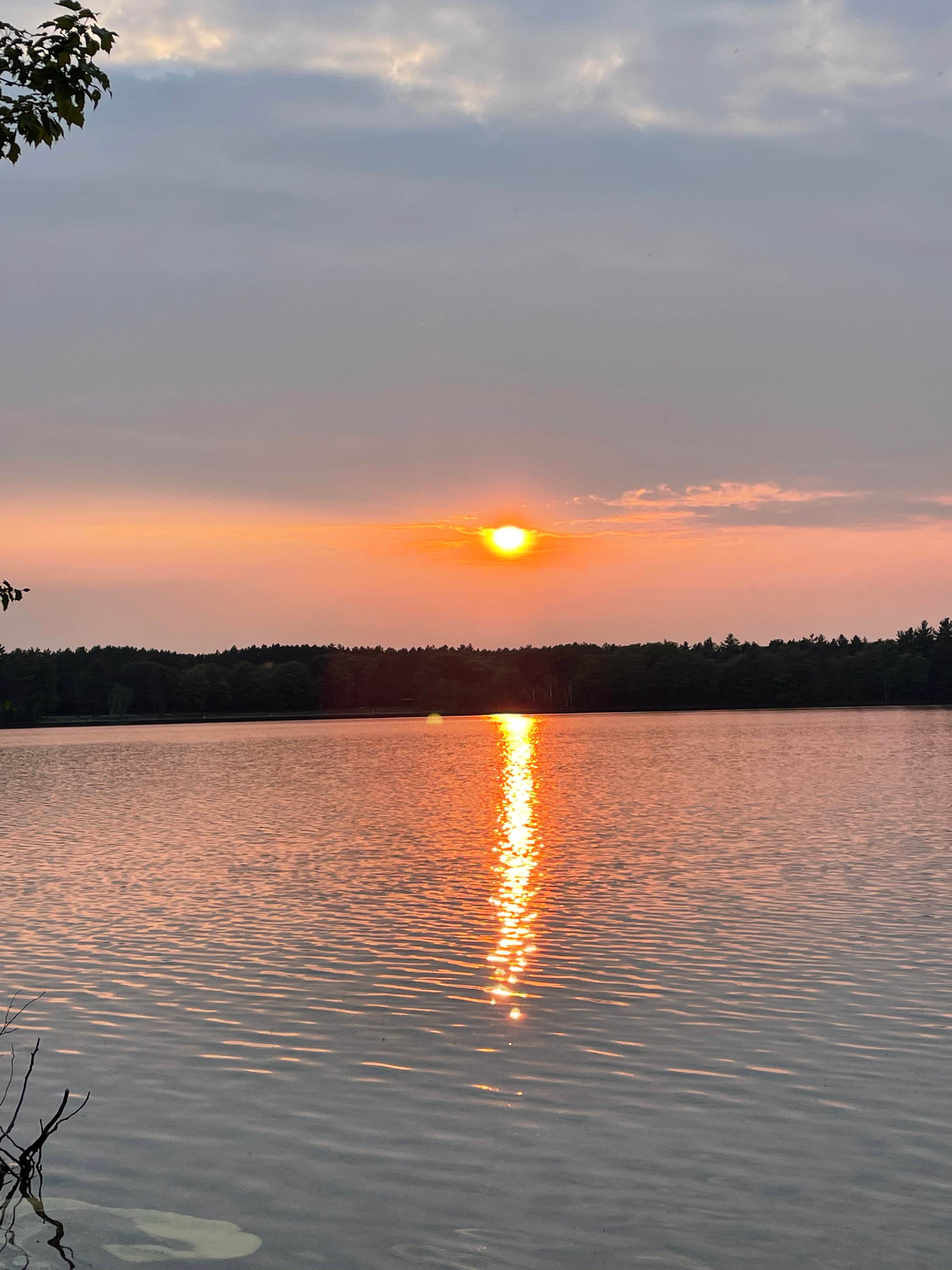 Camper-submitted photo at Crystal Lake Campground — Northern Highland State Forest near Park Falls, WI